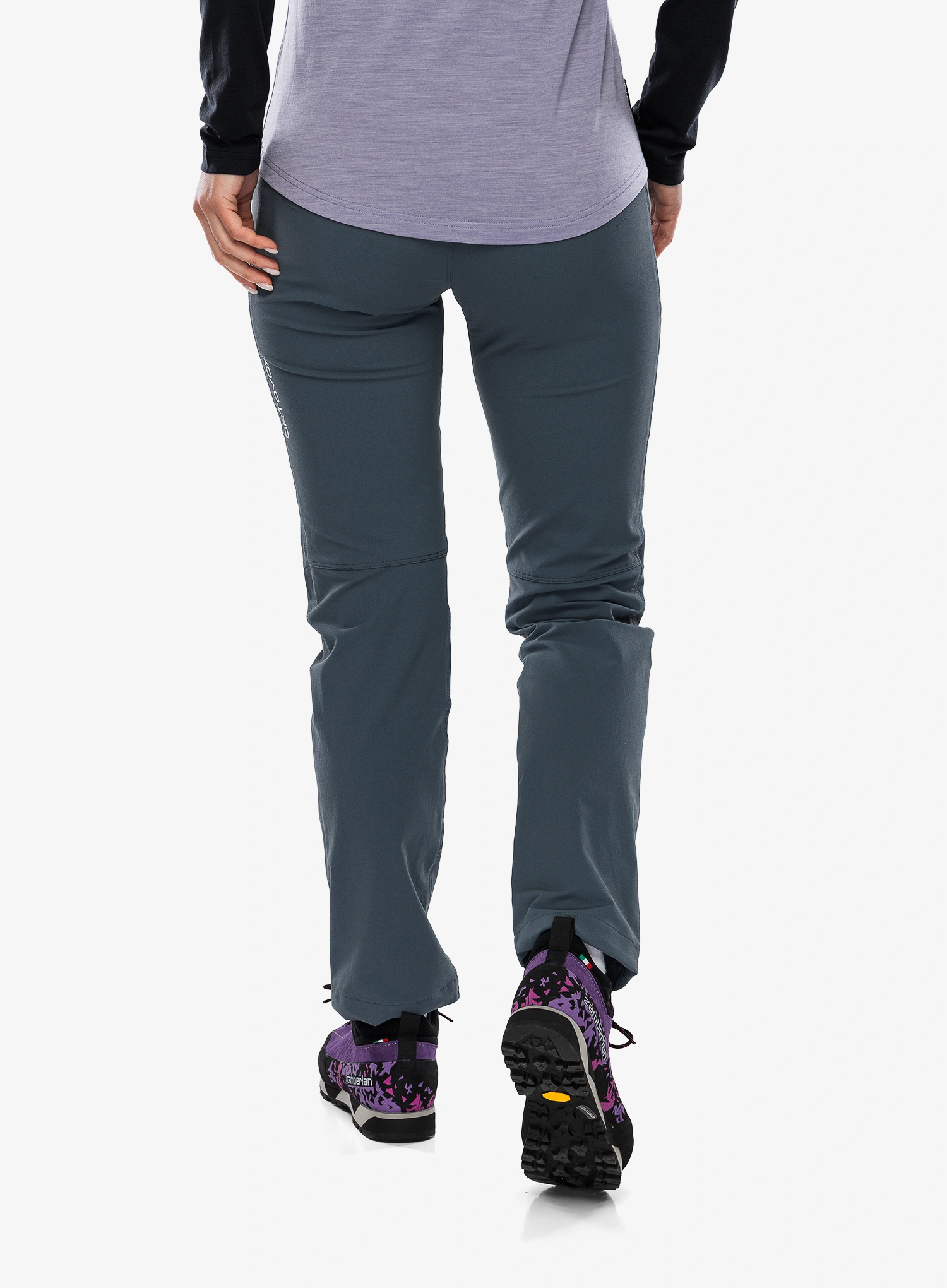 Dámske nohavice Ortovox Brenta Pants - dark arctic grey