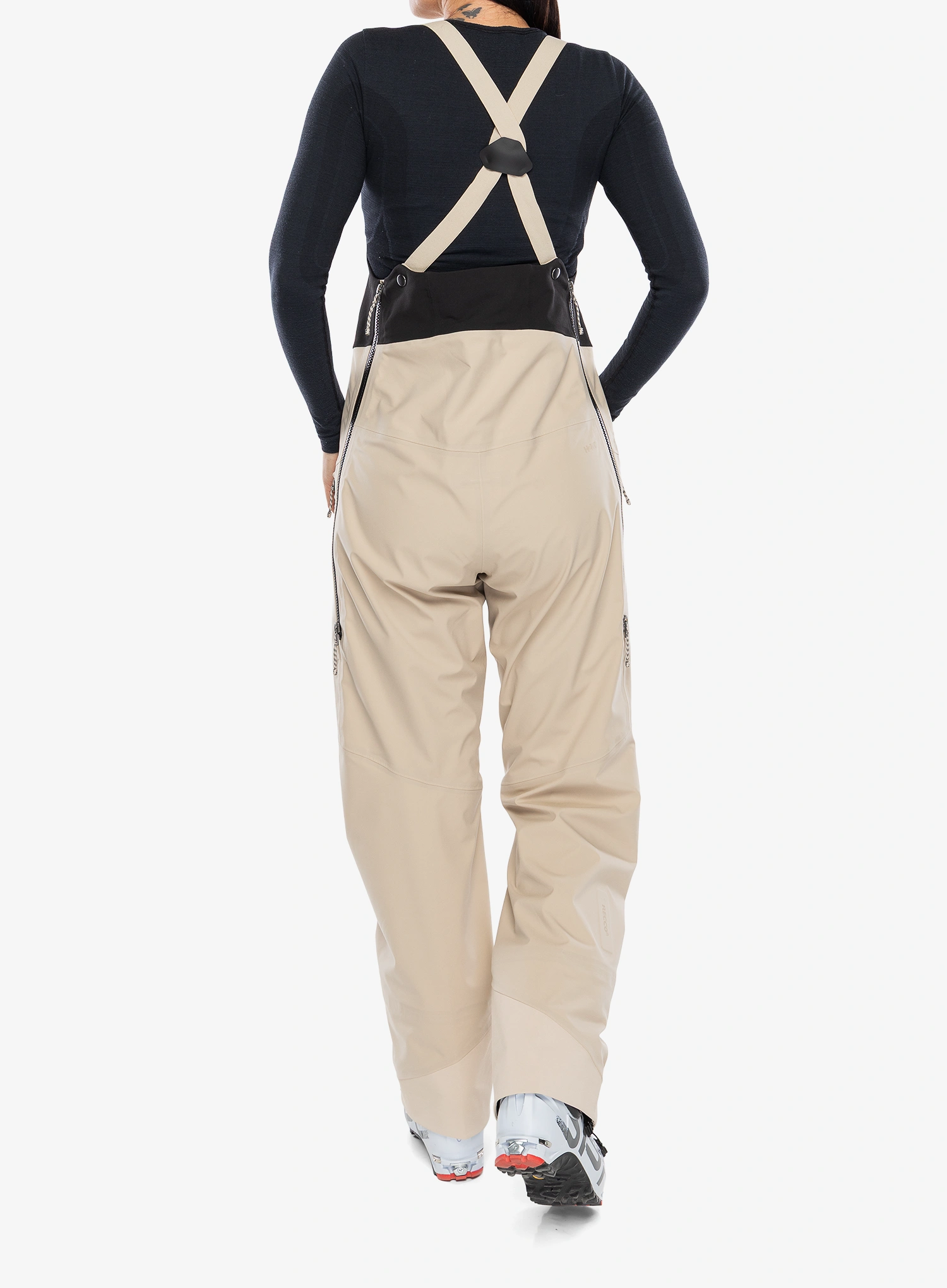 Dámske nohavice Patagonia SnowDrifter Bibs - oar tan