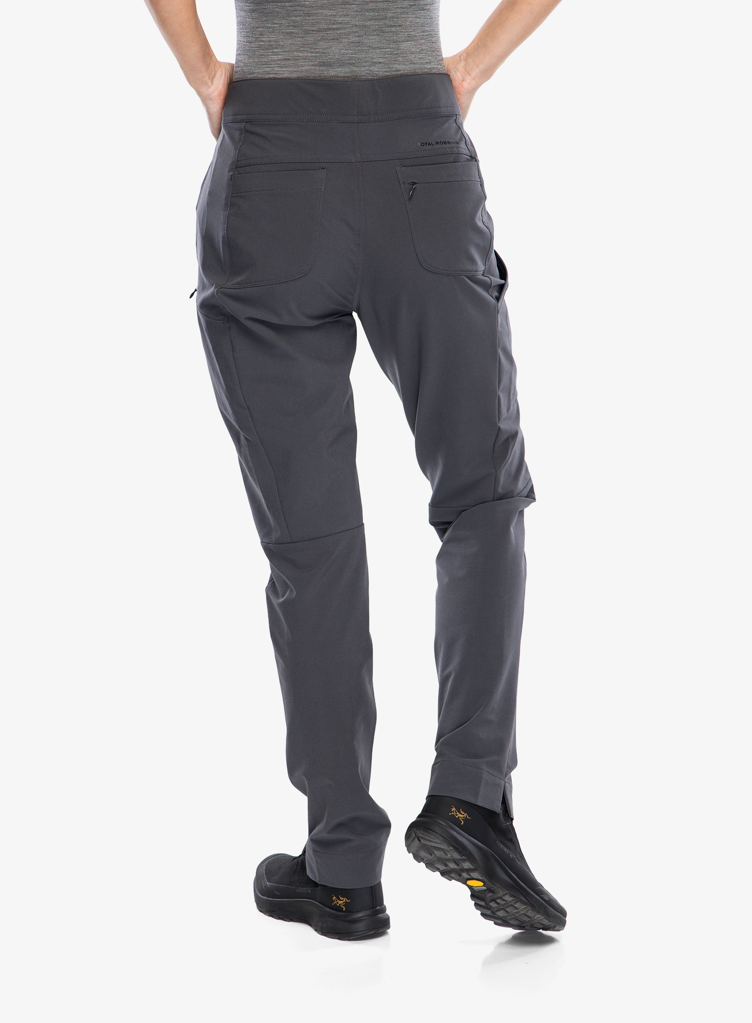 Dámske nohavice Royal Robbins Alpine MTN Pro Pant - asphalt