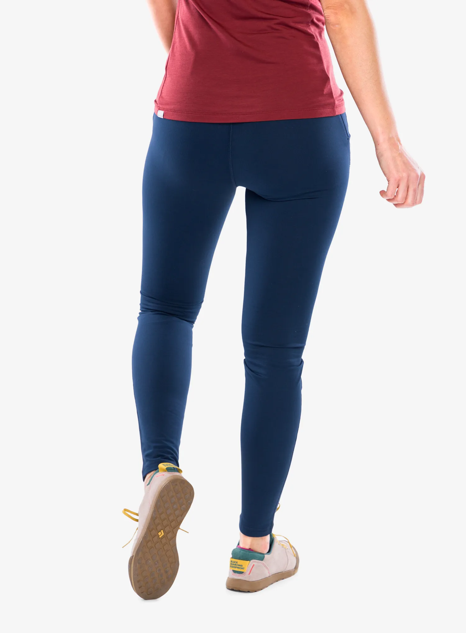 Dámske nohavice Royal Robbins Backcountry Pro Winter Legging - deep blue