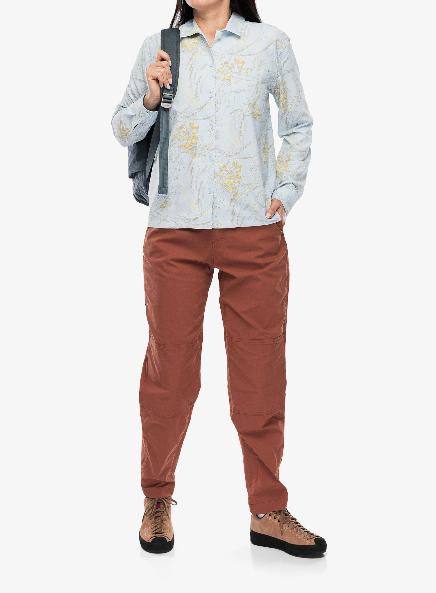 Dámske nohavice Royal Robbins Wilder Pant - mahogany