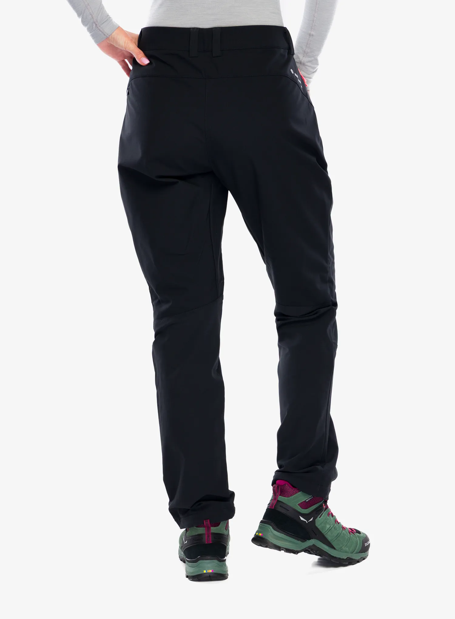 Dámske nohavice Salewa Puez Dolomia 2 Pants - black out