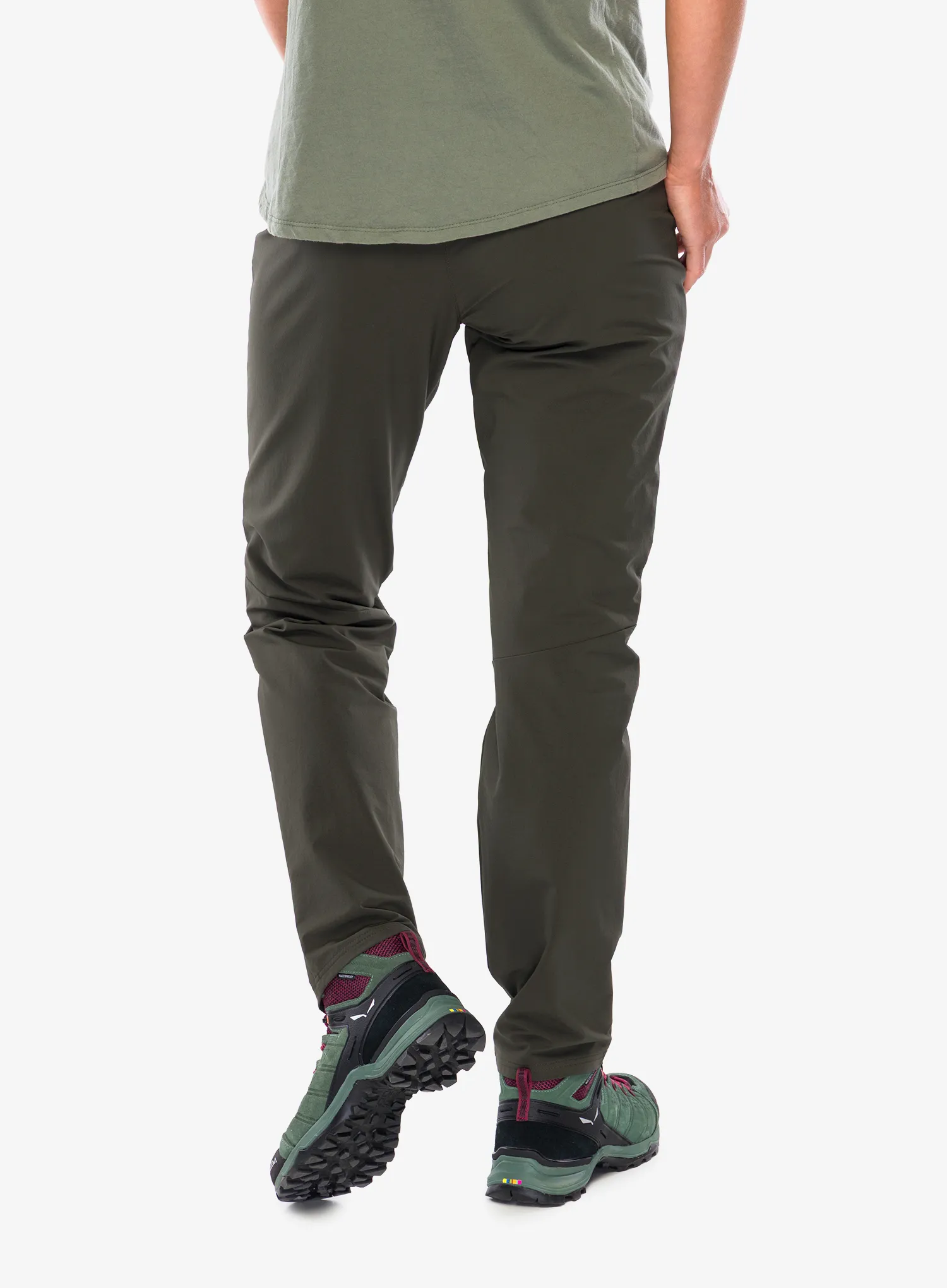 Dámske nohavice Salewa Puez DST Cargo Pants - dark olive