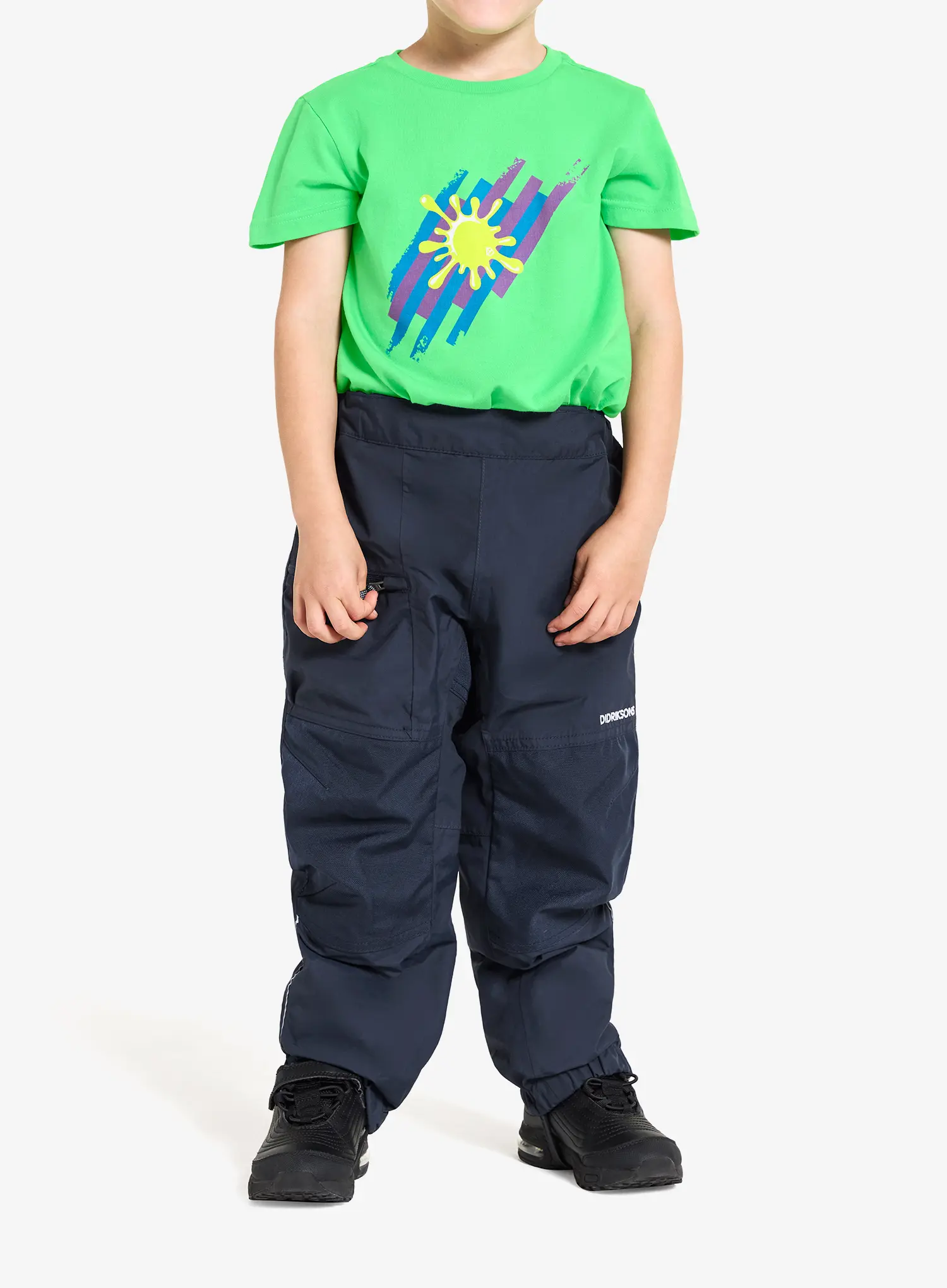 Detské nohavice Didriksons Dusk Pant 5 - navy