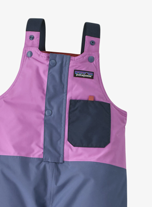 Detské nohavice Patagonia Baby Snow Pile Bibs - brisk purple