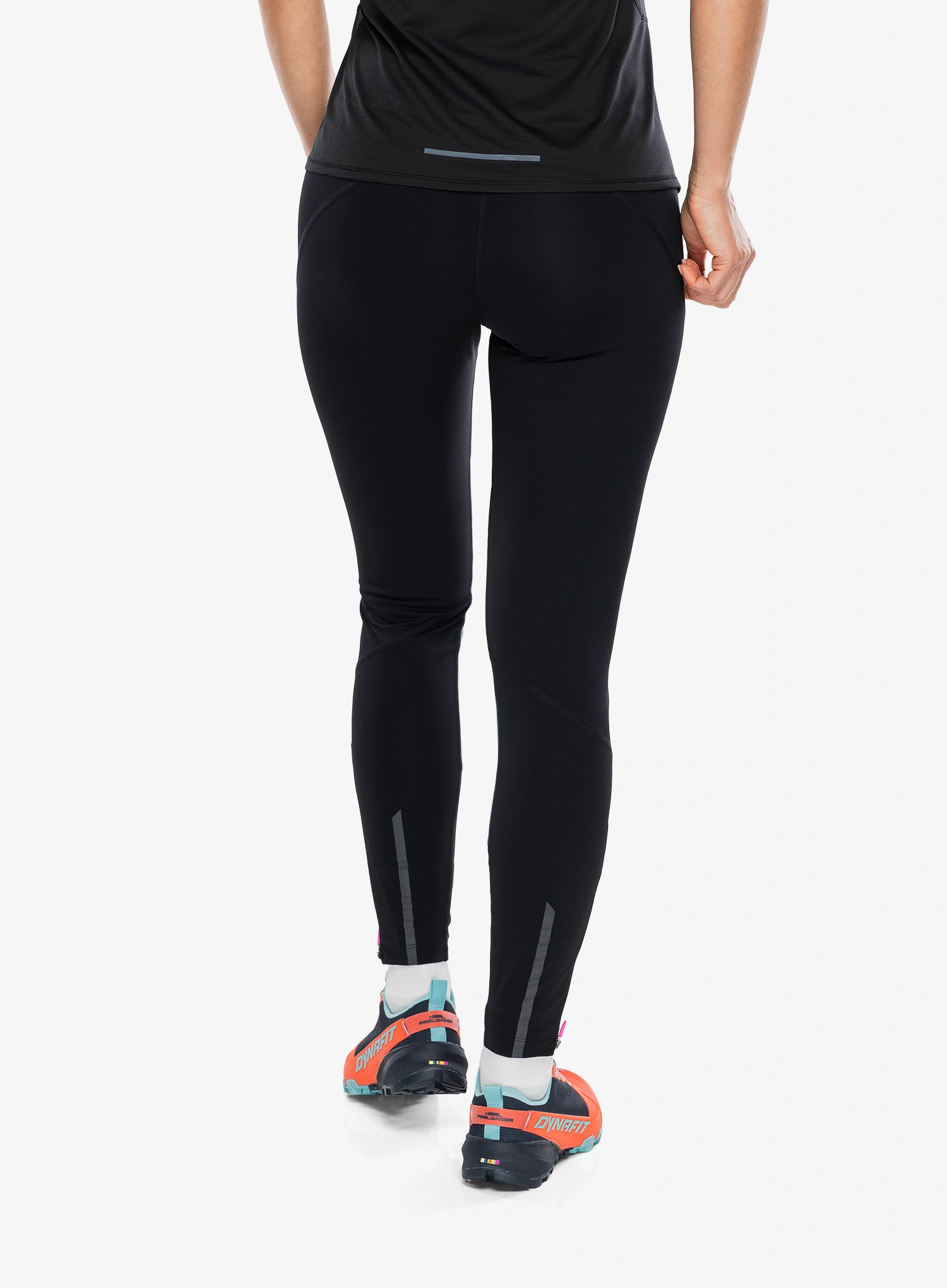 Dámske bežecké legíny Dynafit Alpine Softshell Hybrid Pant - cinder/cinder