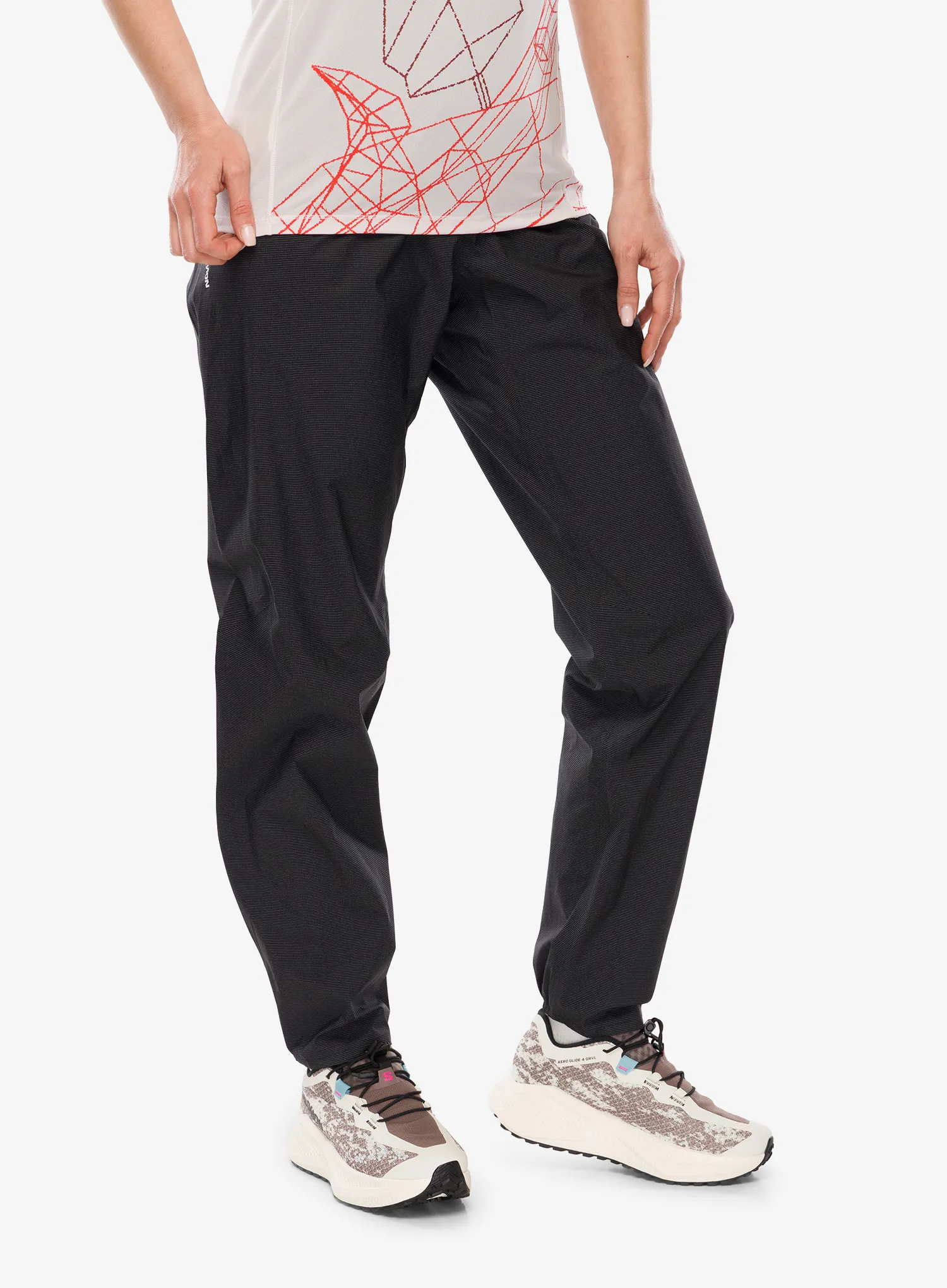 Bežecké nohavice Salomon Slab Bti Infinite Pants - deep black