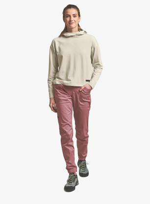 Nohavice na lezenie dámske Ortovox Affinity Pants - dusk rose