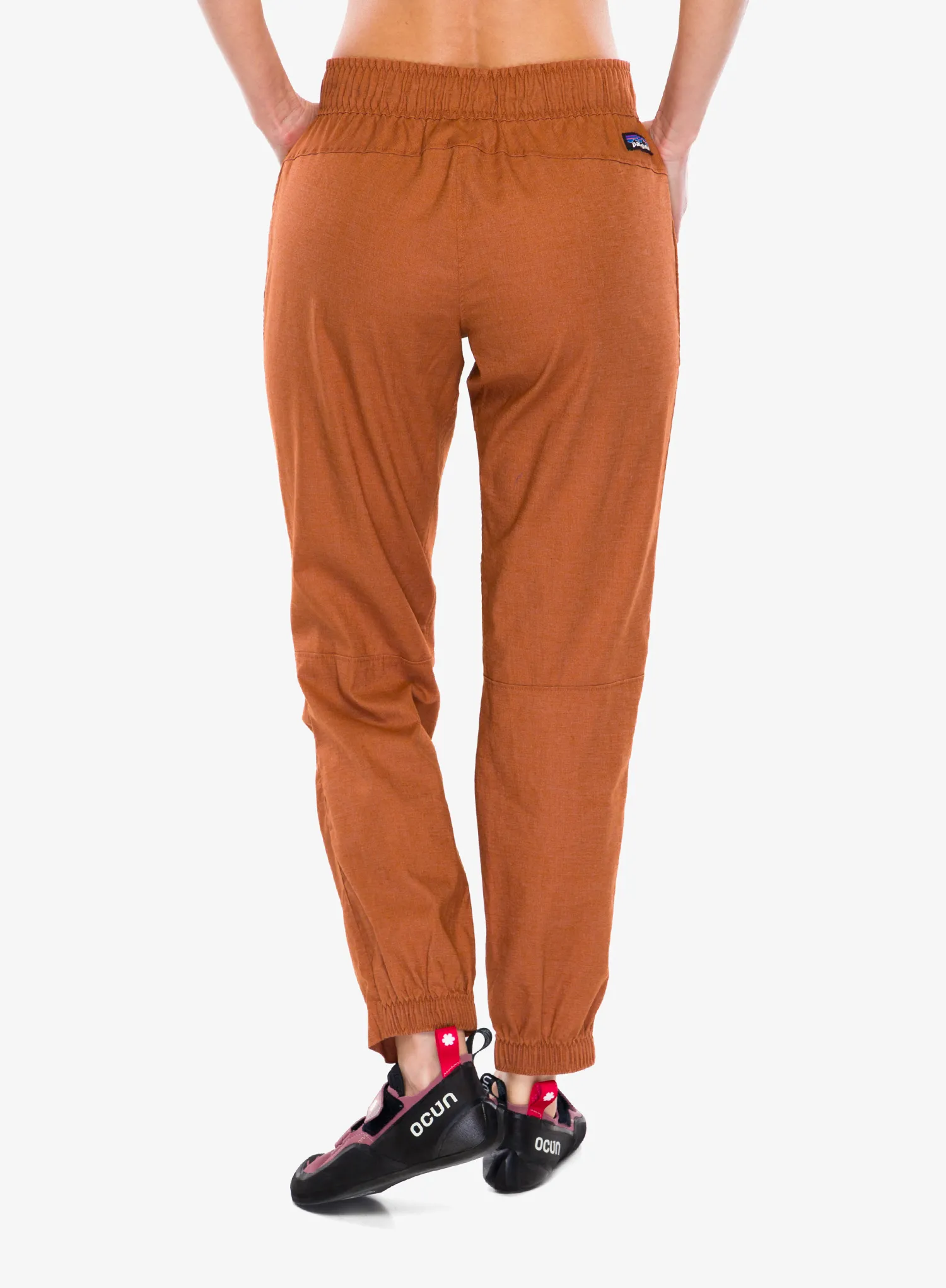Nohavice na lezenie dámske Patagonia Hampi Rock Pants - robin brown