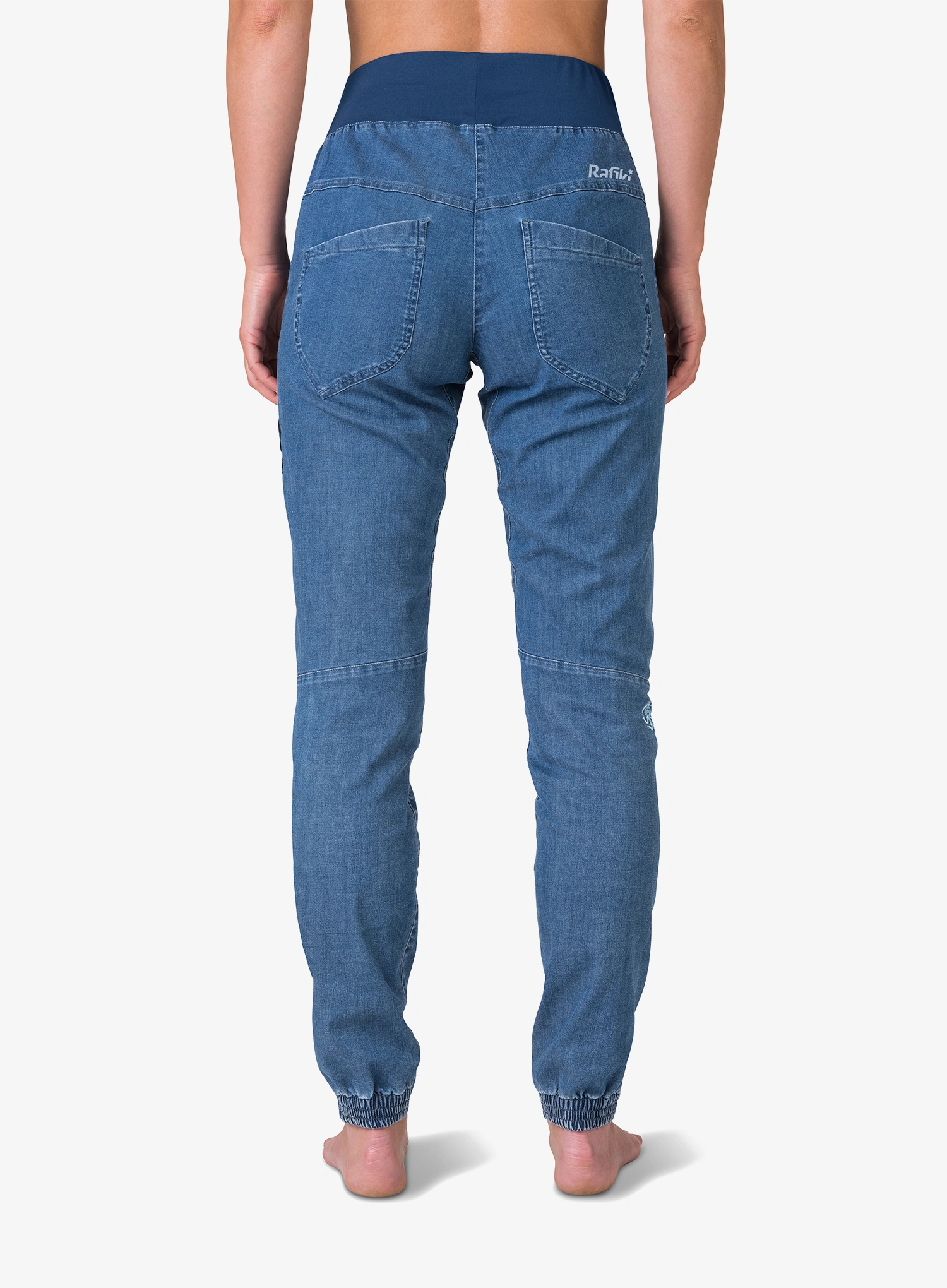 Nohavice na lezenie dámske Rafiki Chain - denim