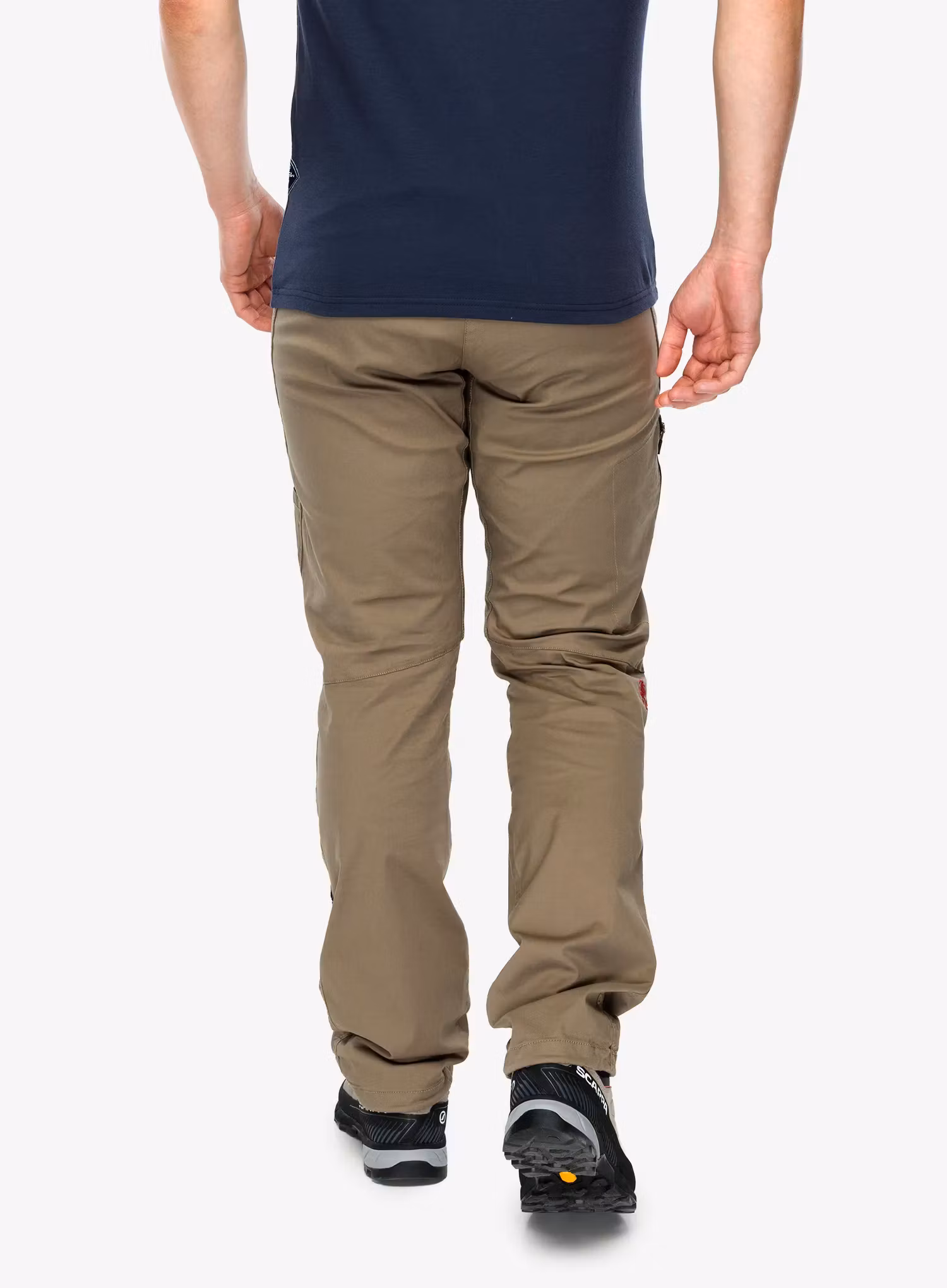 Nohavice na lezenie Rafiki Crag - brindle/graphite