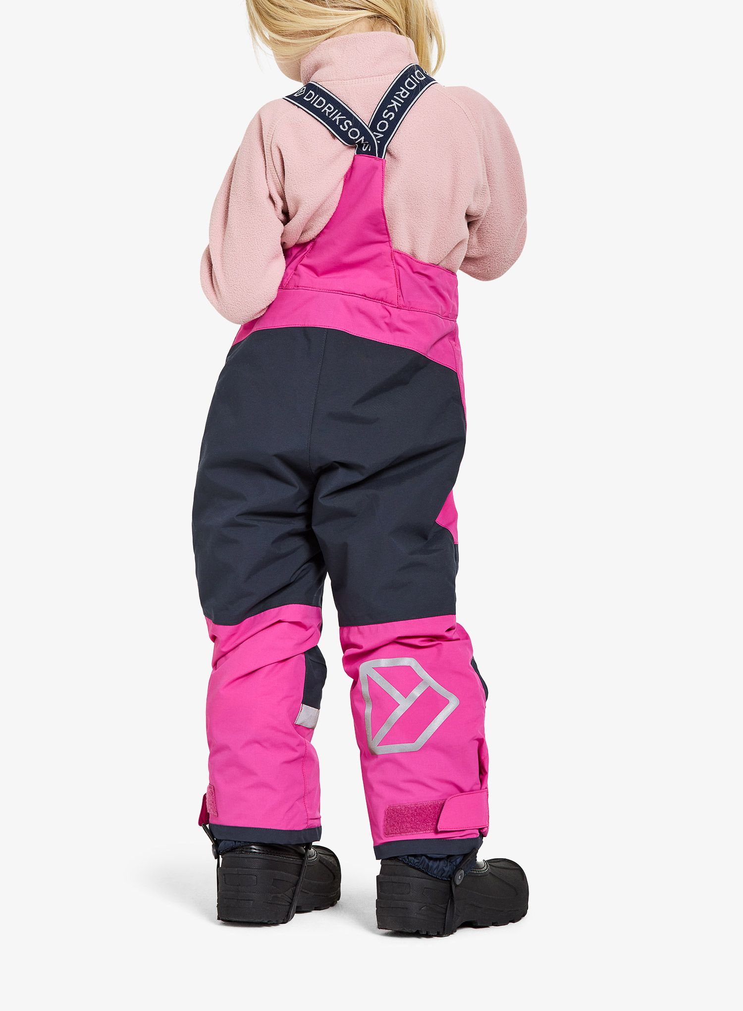 Dievčenské nohavice Didriksons Idre Pants - plastic pink