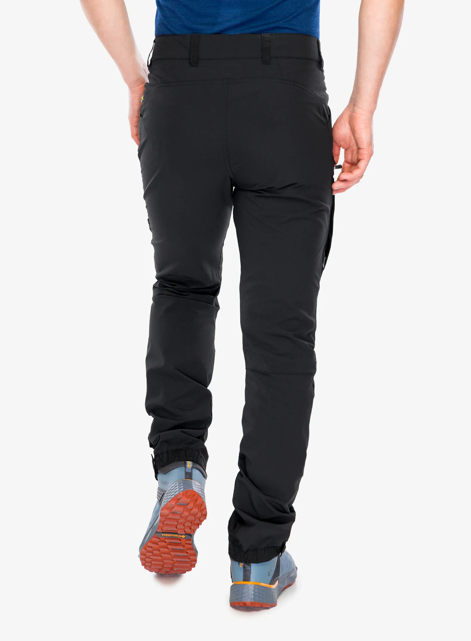 Nohavice Fjallraven Keb Agile Trousers - black/black