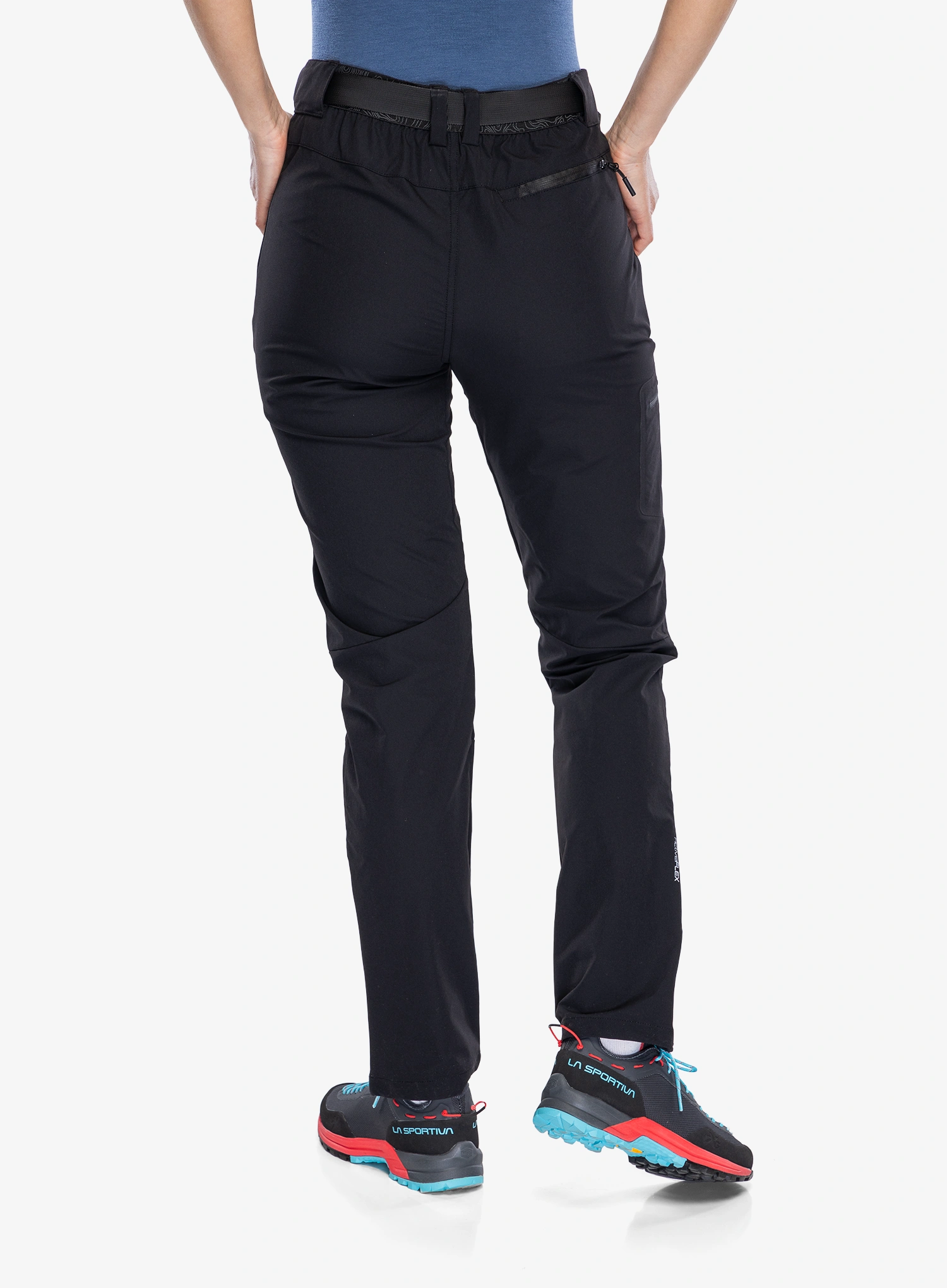 Turistické nohavice dámske Viking Expander - black
