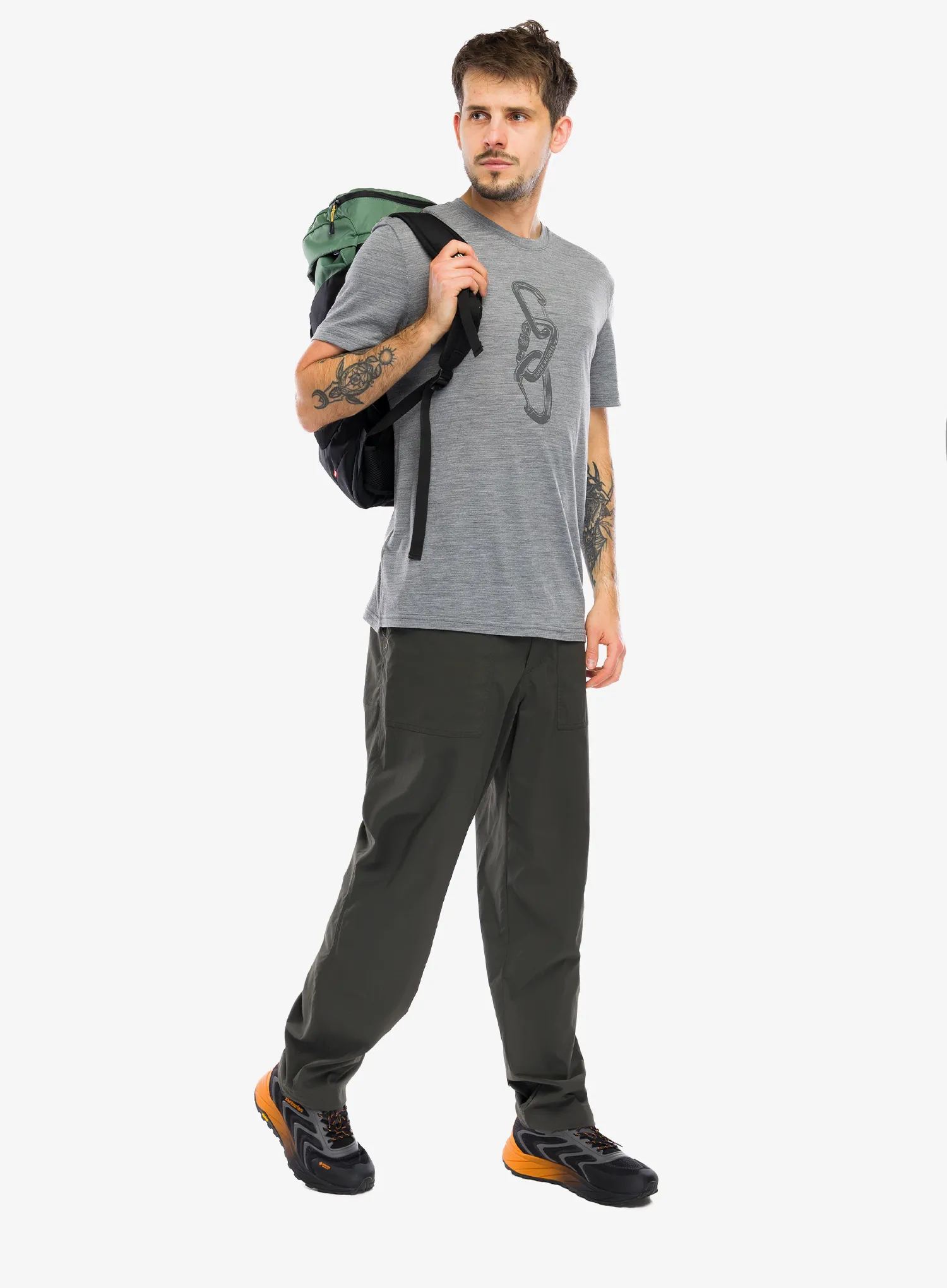 Nohavice Houdini Liquid Chore Pants - green illusion