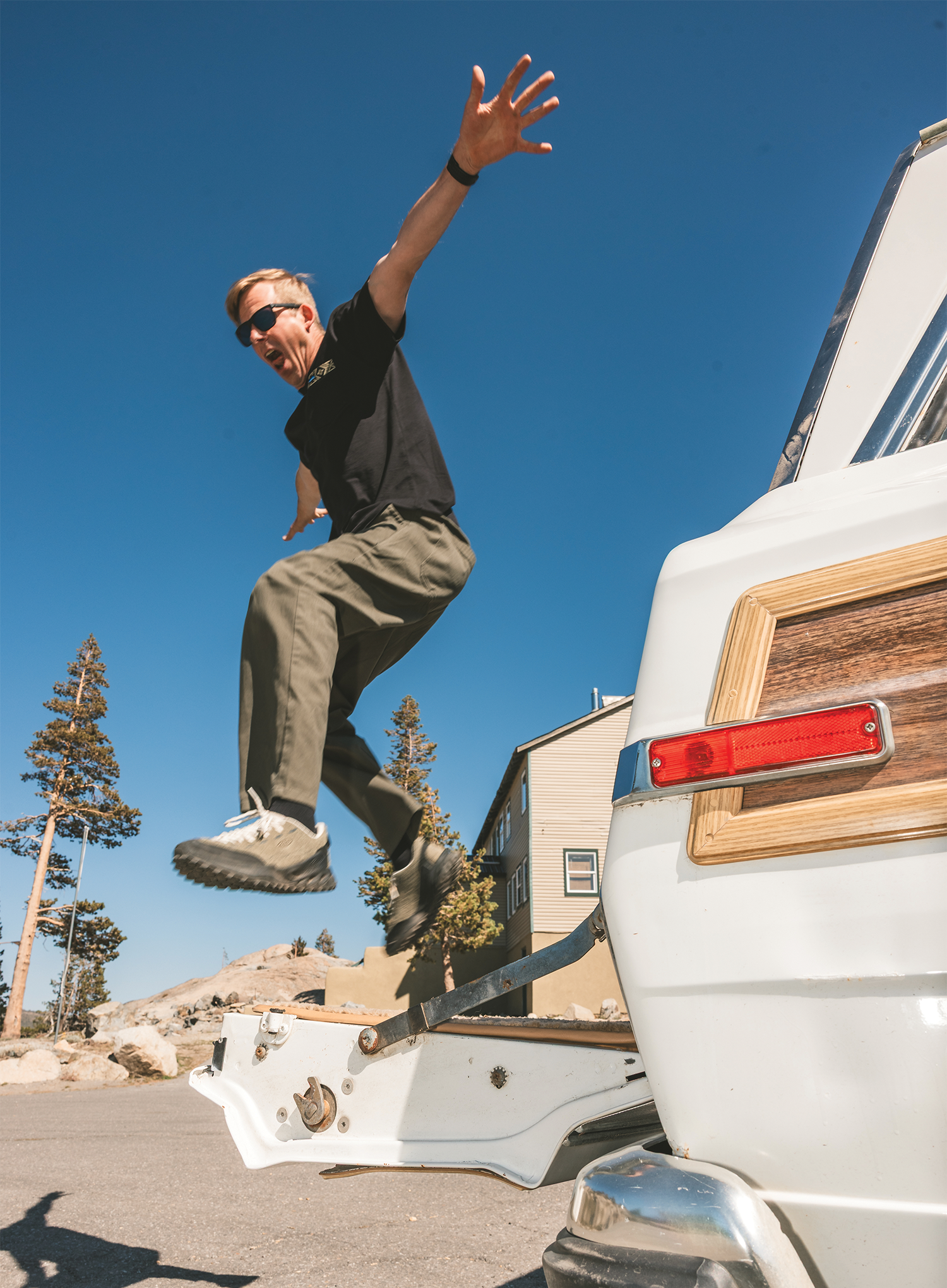 Nohavice Kavu Interbay Scrag Pant - dark leaf