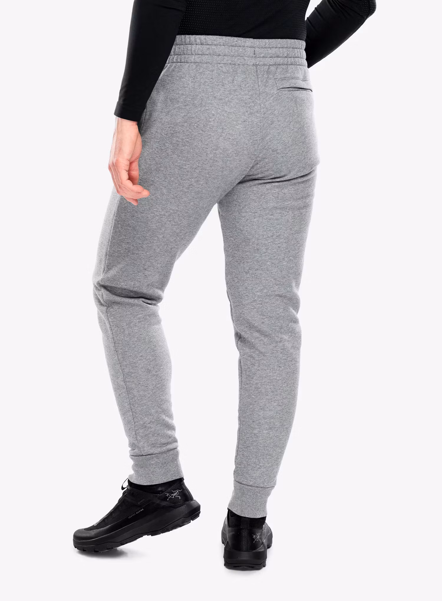 Pánske nohavice Under Armour Rival Fleece Joggers - castlerock light heather/white