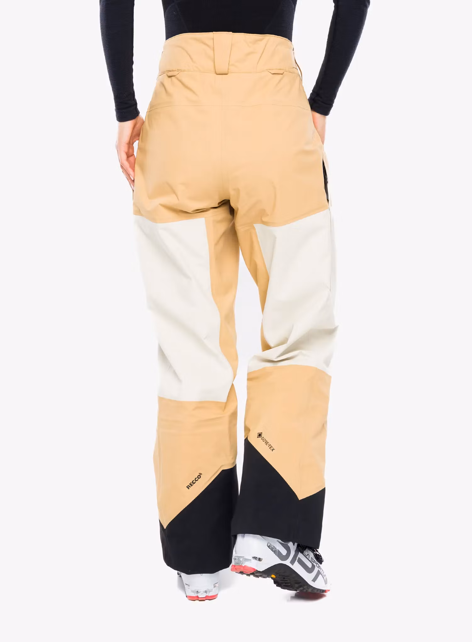 Dámske lyžiarske nohavice Peak Performance Gravity GORE-TEX 3L Pants - sierra sand/sand fog