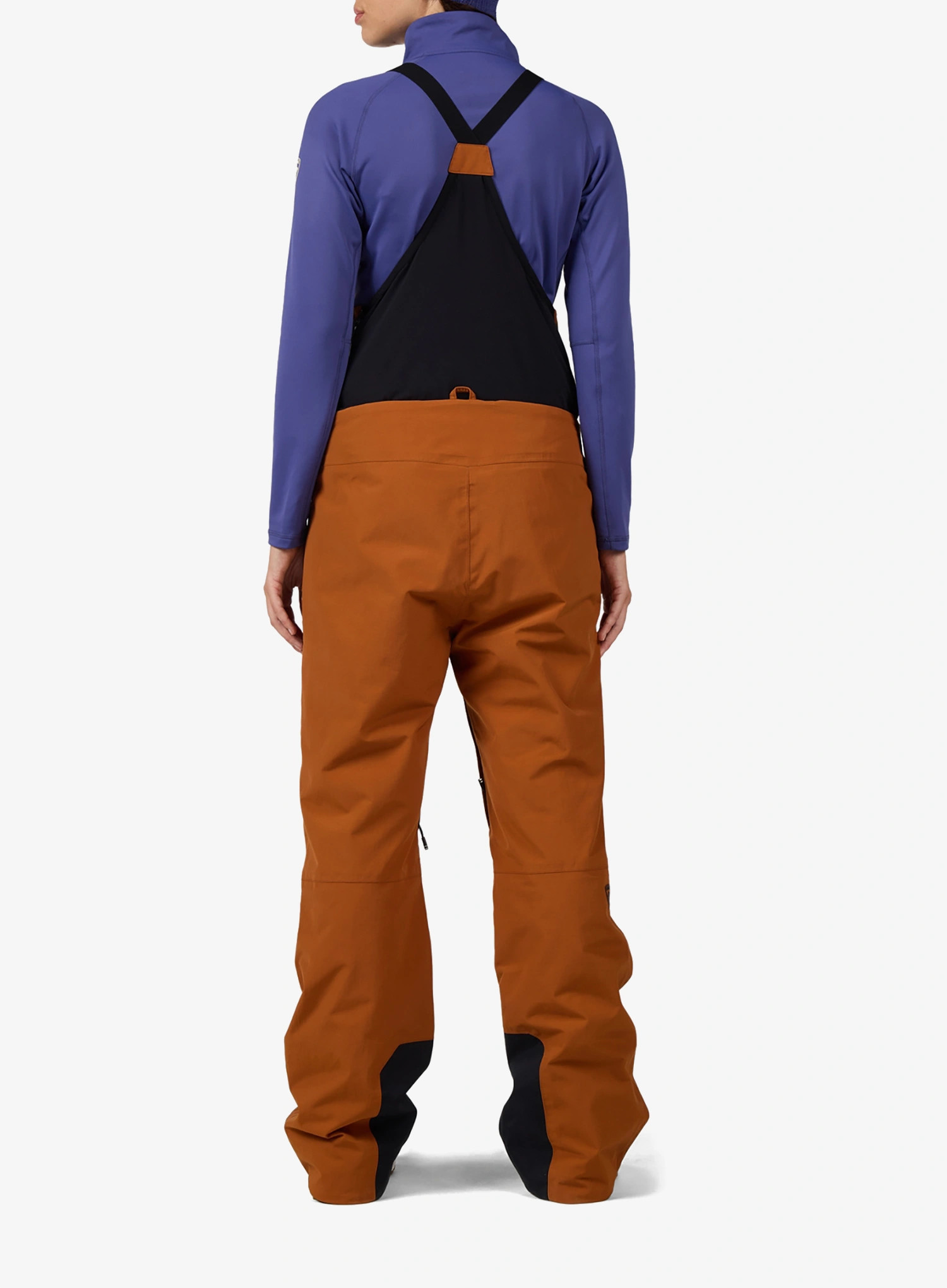 Dámske lyžiarske nohavice Rossignol Outerlimits Insulated Bib - glazed ginger