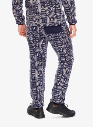 Nohavice Patagonia Synch Pants - flow/sunken blue