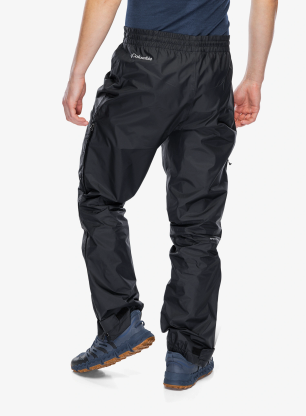 Nepremokavé nohavice Columbia Pouring Adventure III Pant - black/black