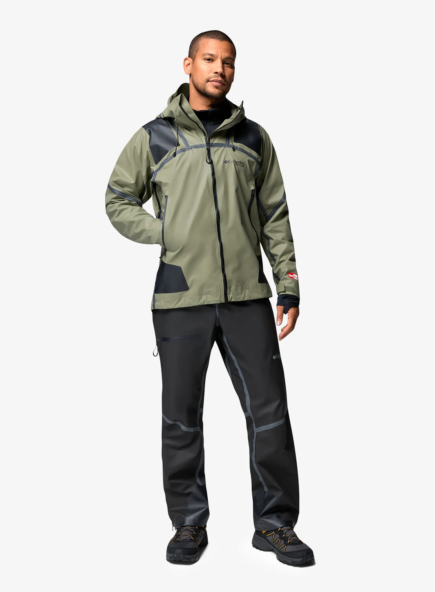 Nepremokavé nohavice Columbia Whistler Peak Pant - black