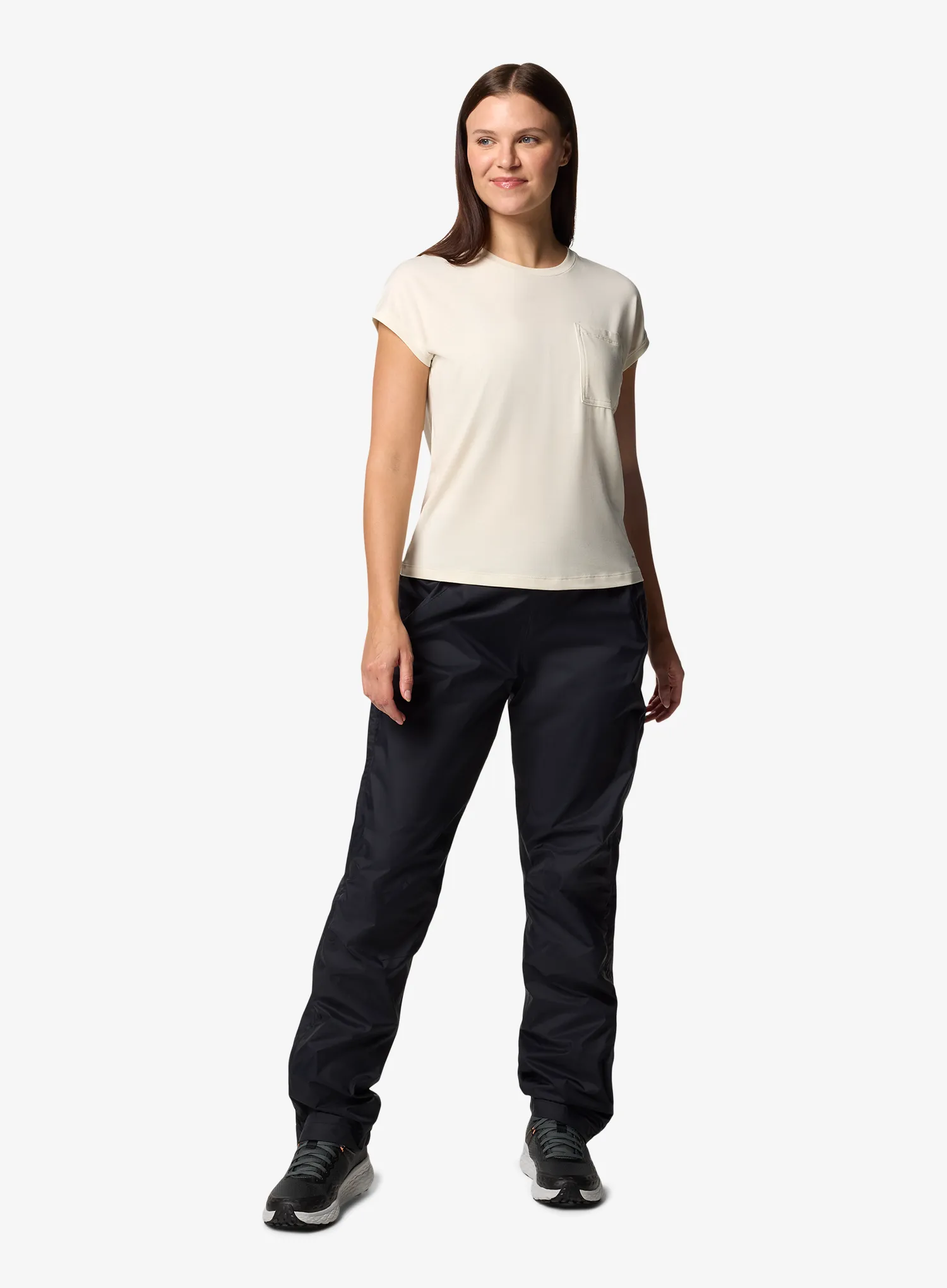Dámske nepremokavé nohavice Columbia Pouring Adventure III Pant - black