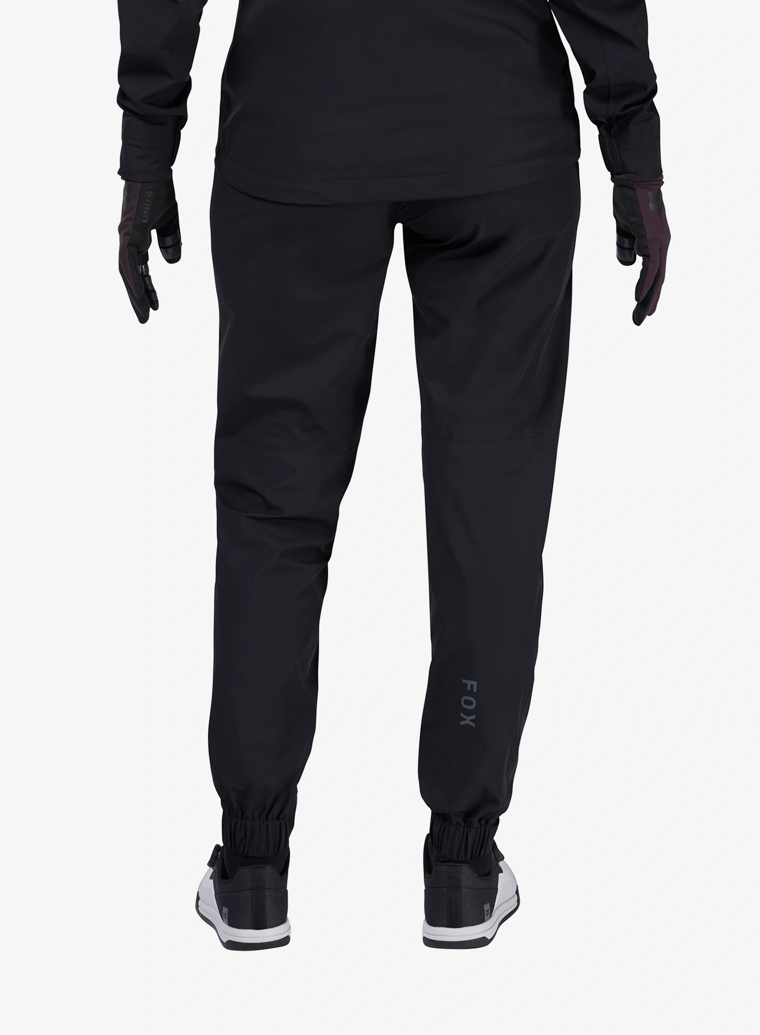 Dámske cyklistické nohavice Fox Ranger Water Pant - black/black