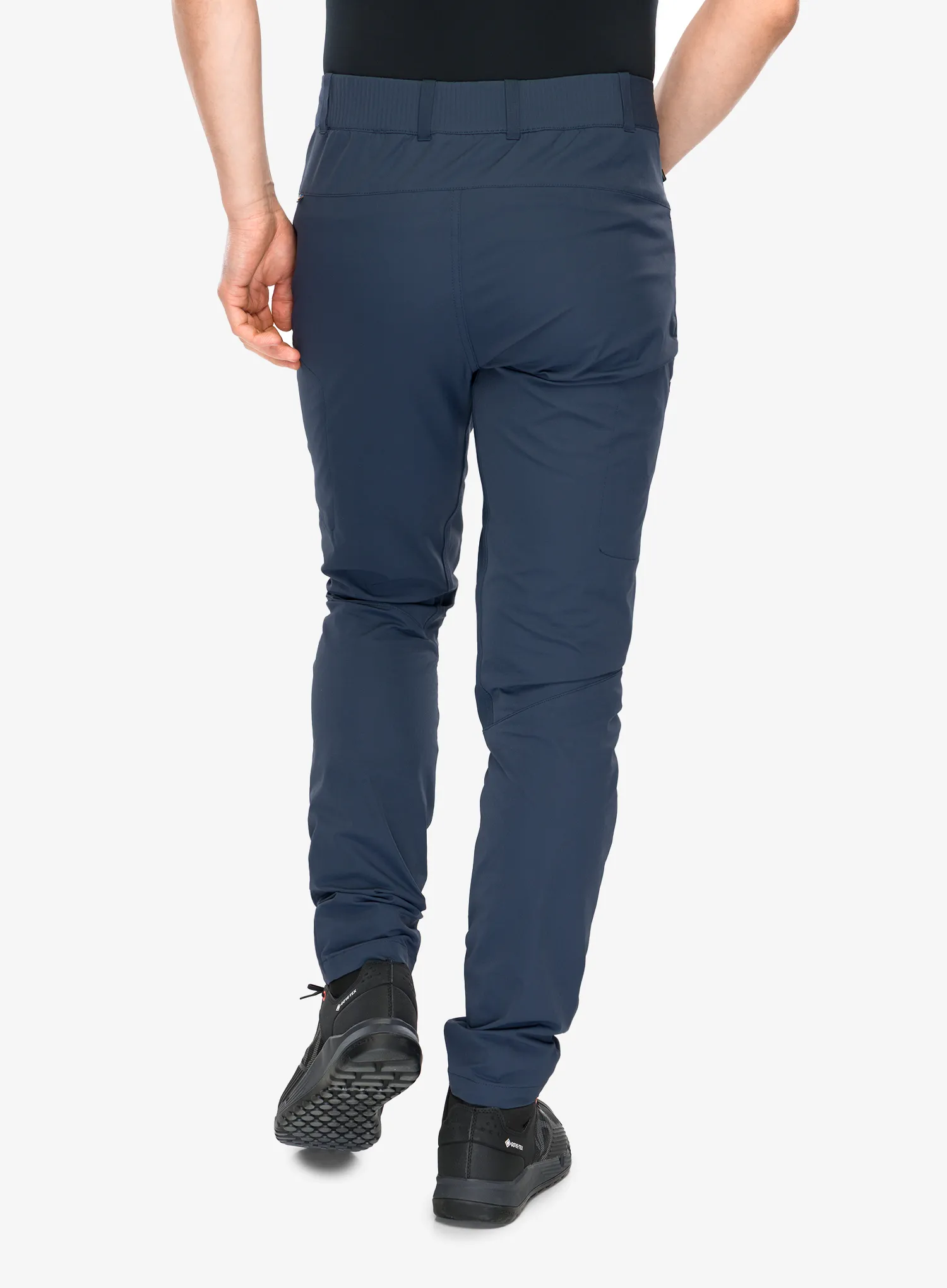 Cyklistické nohavice Fjallraven Hoja Hybrid Trousers - navy/navy