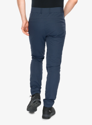 Cyklistické nohavice Fjallraven Hoja Hybrid Trousers - navy/navy