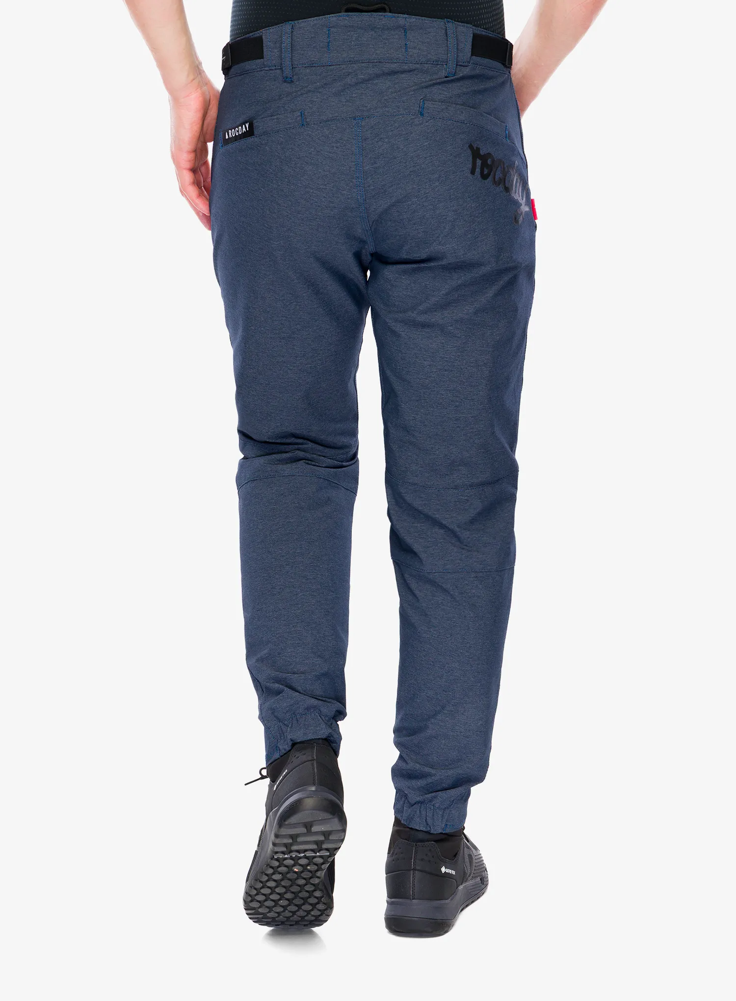 Cyklistické nohavice Rocday Roc Long - blue melange