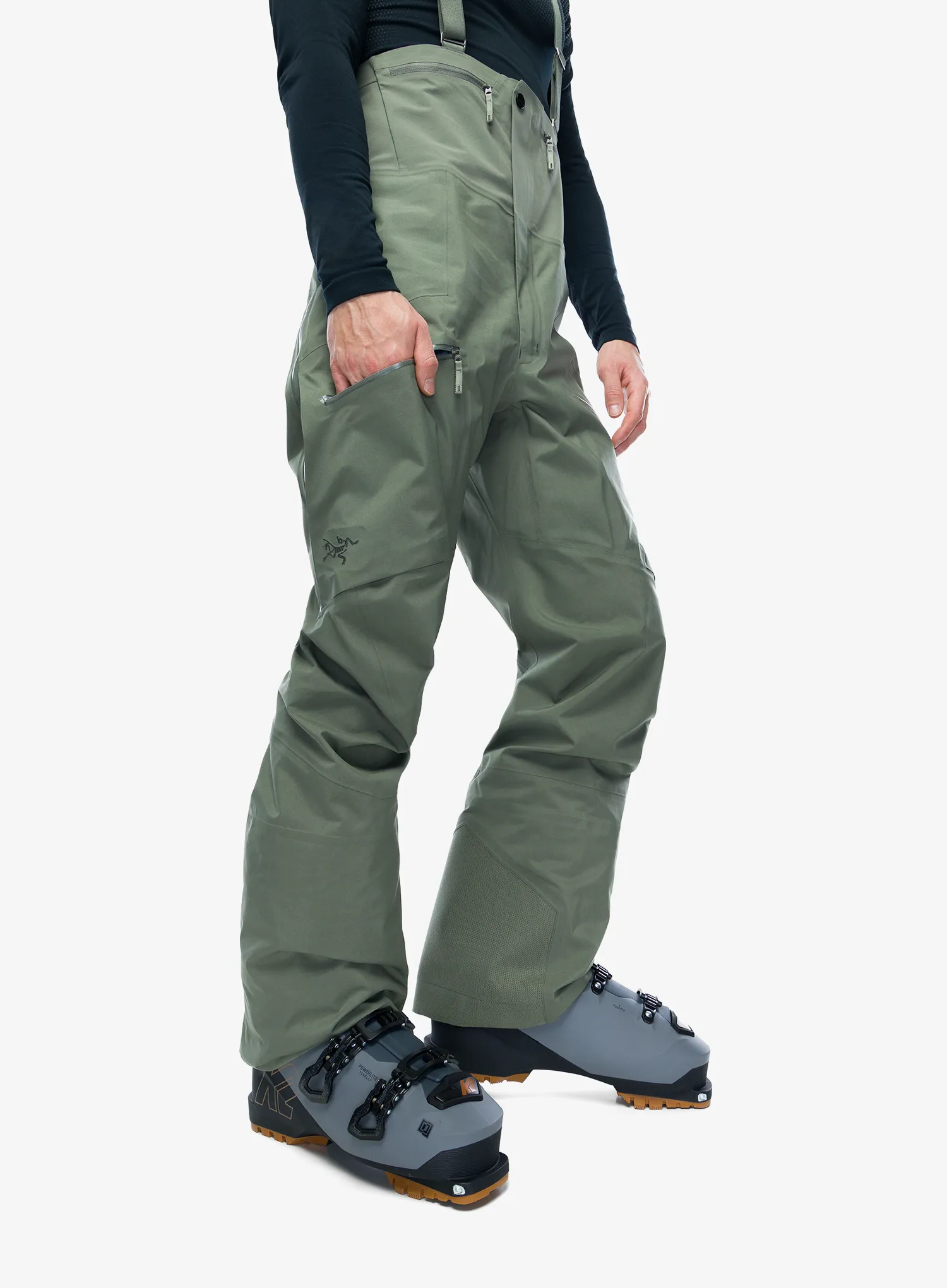Nepremokavé nohavice Arcteryx Rush Bib - forage