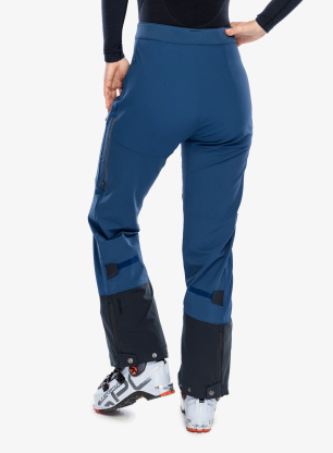 Dámske nohavice Fjallraven Bergtagen Touring Trousers - mountain blue