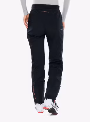 Dámske softshellové nohavice La Sportiva Ikarus Pant - black/rosebay
