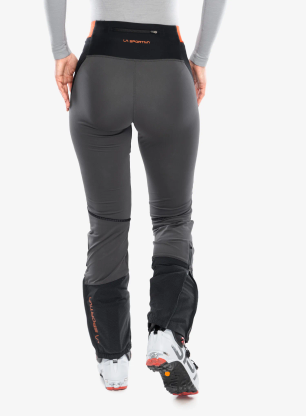 Dámske turistické nohavice La Sportiva Kyril Pant - black/cherry tomato