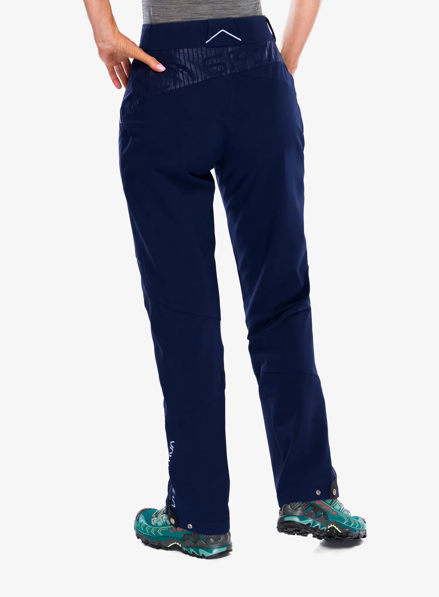 Dámske softshellové nohavice La Sportiva Orizon Pant - deep sea/stone blue
