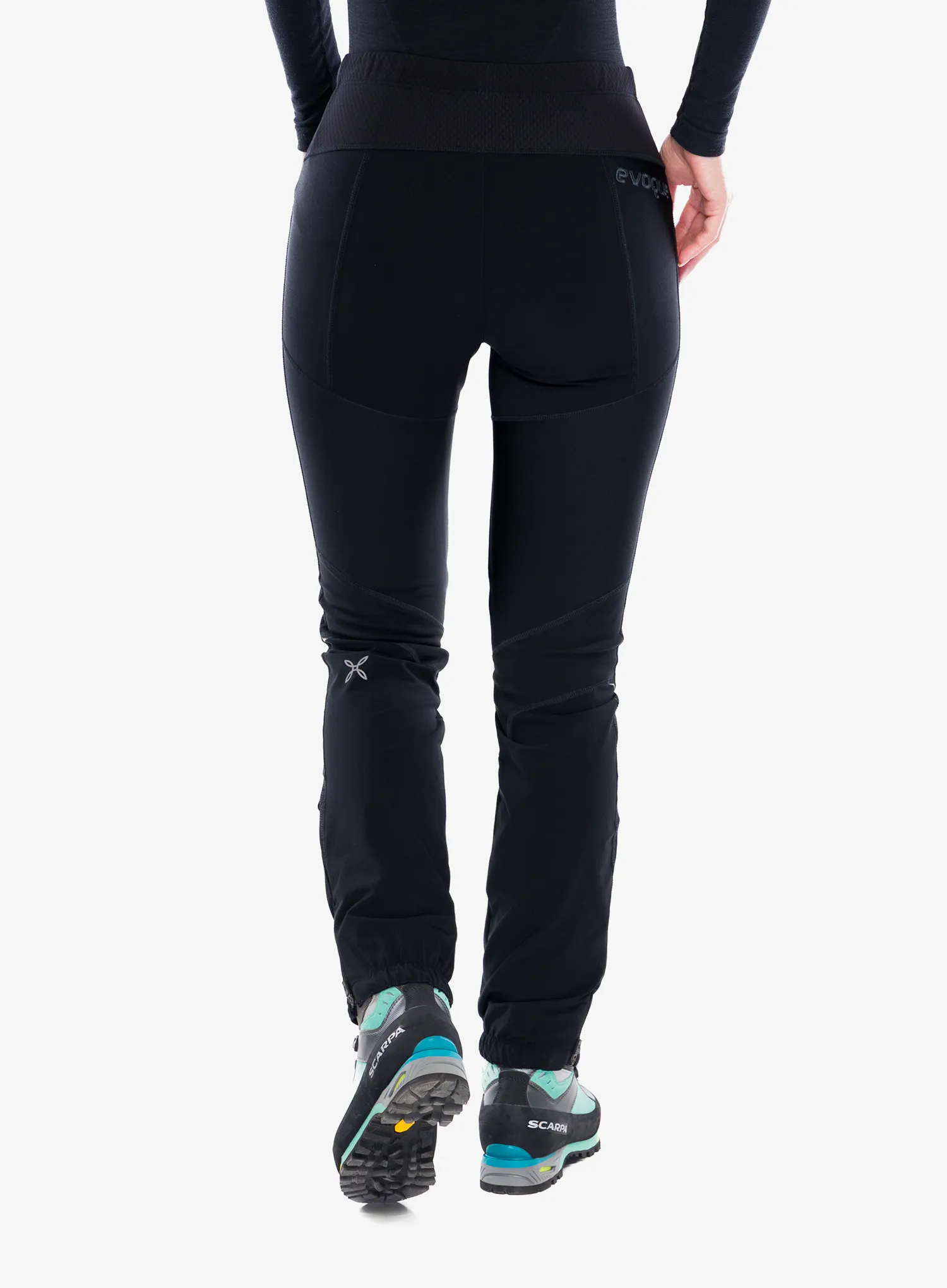 Dámske turistické nohavice Montura Evoque 2 Pants - black/black