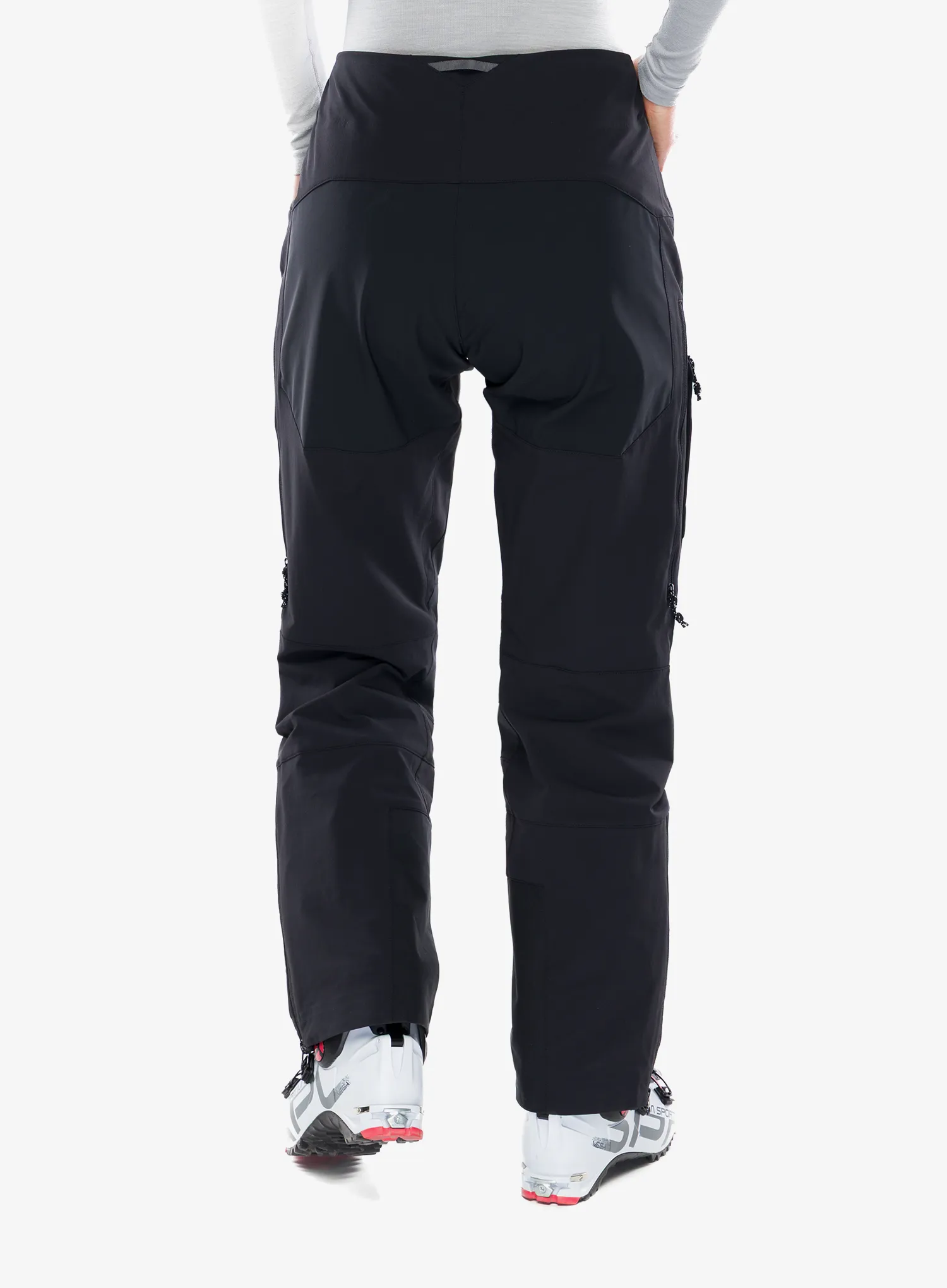 Dámske softshellové nohavice Mountain Equipment Epic Pant - black/black
