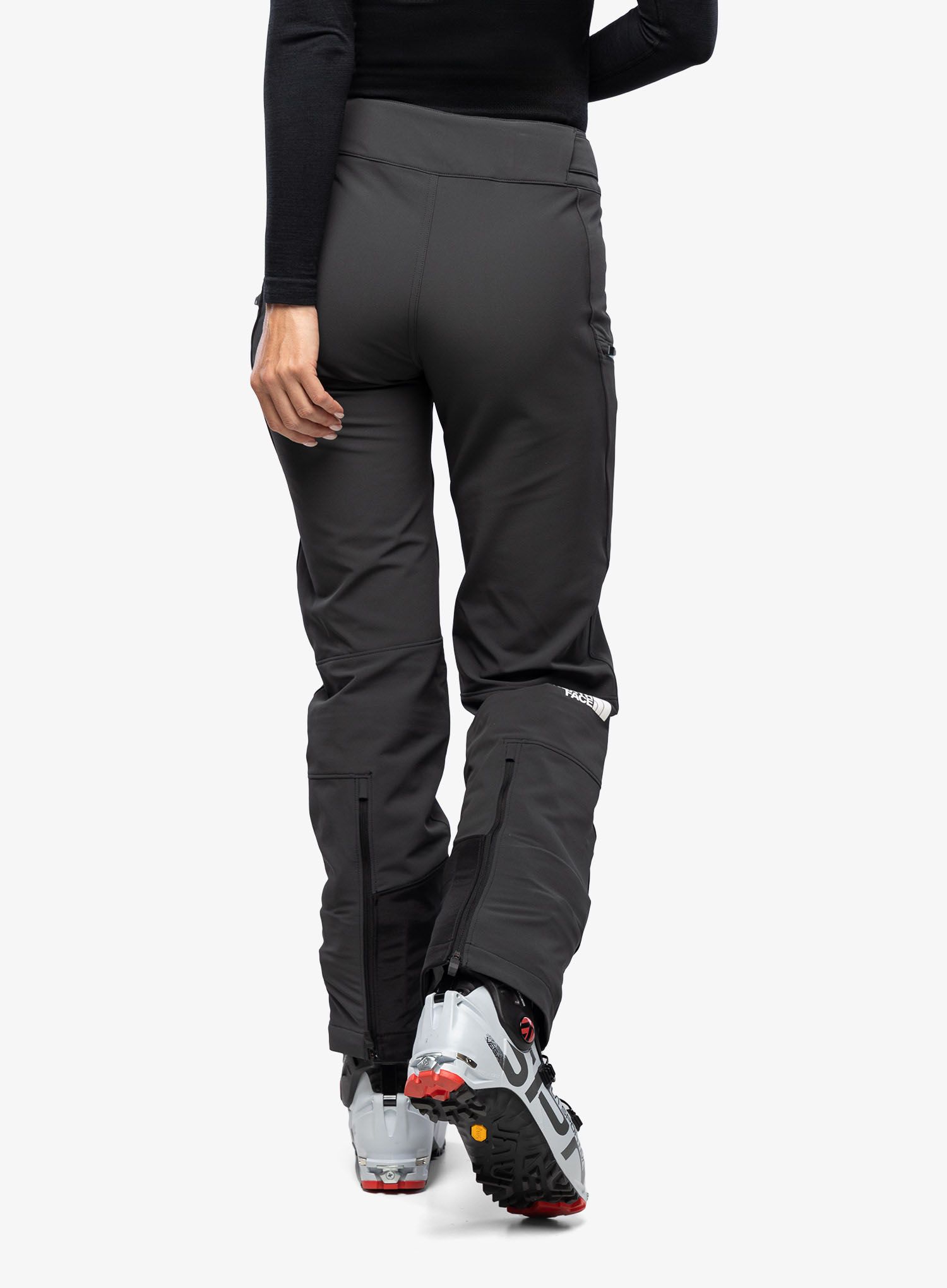 Dámske softshellové nohavice The North Face Dawn Turn Warm Pant - black/teal