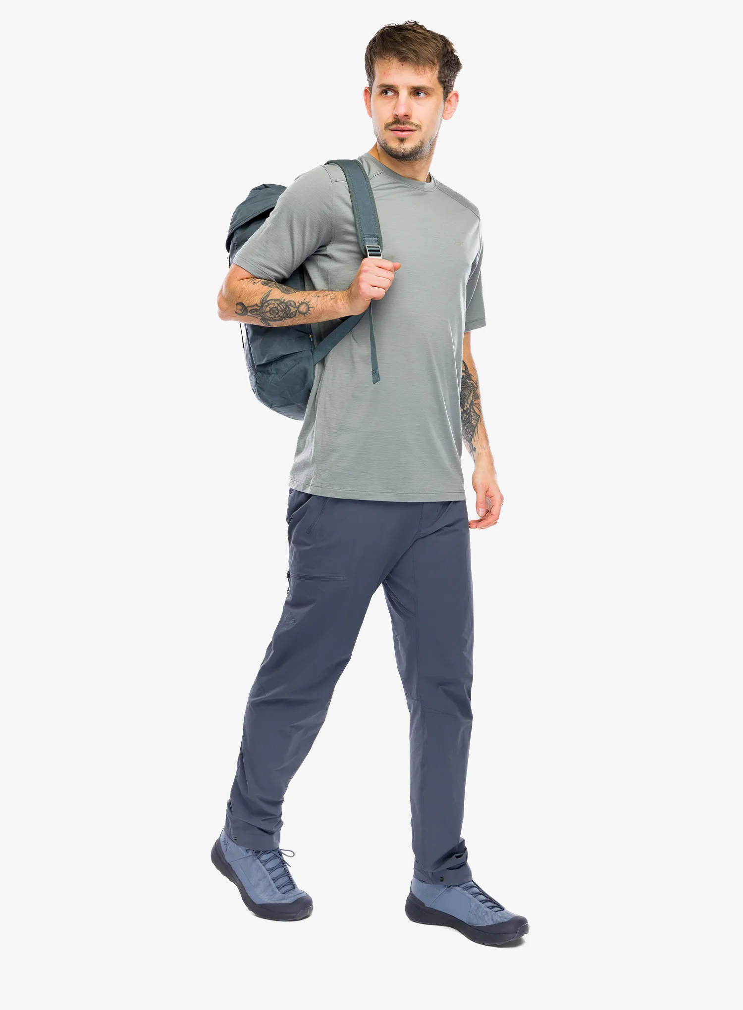 Softshellové nohavice Arcteryx Gamma SL Pant Regular - dk stratus