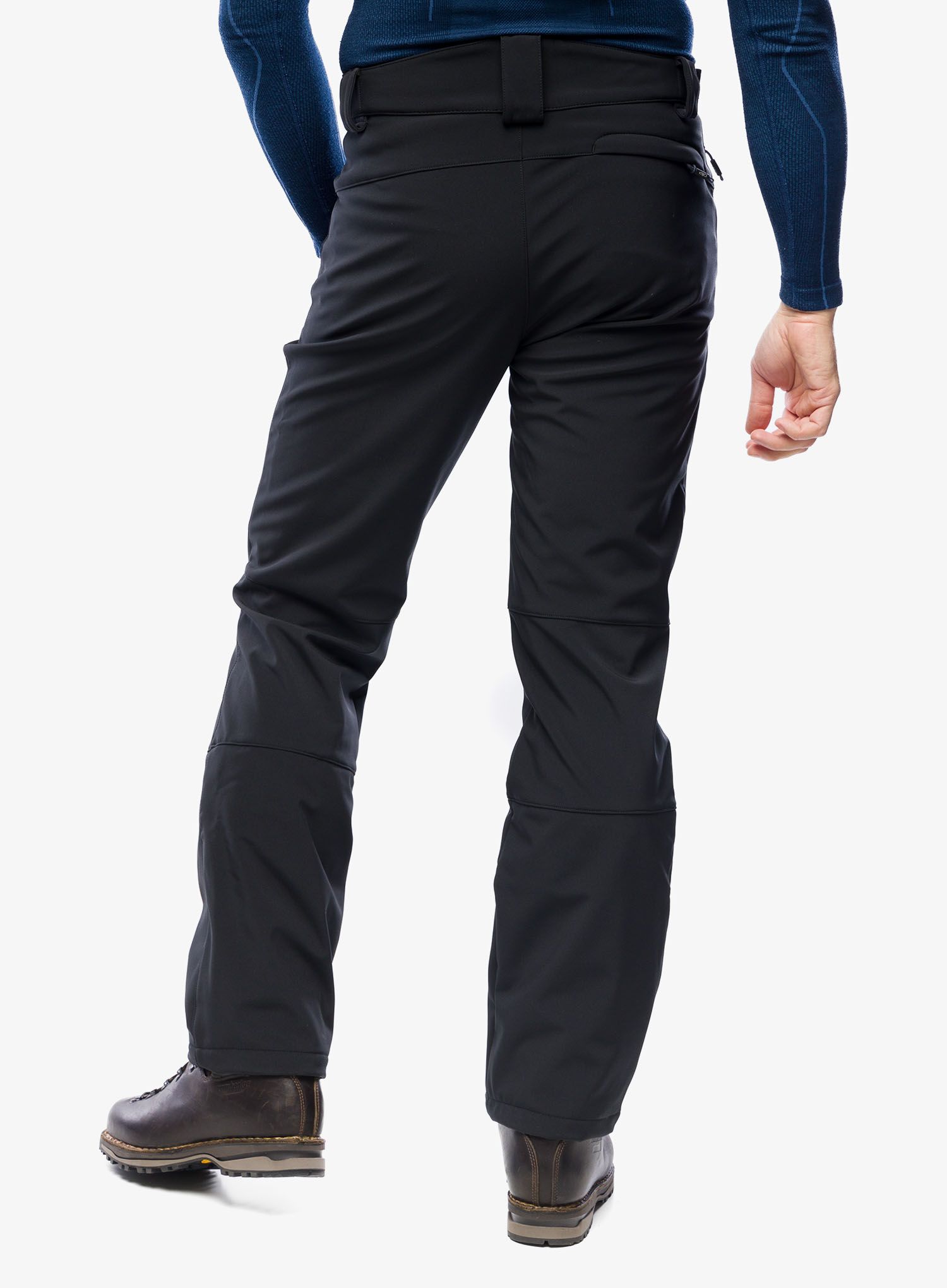 Softshellové nohavice CMP Pant With Inner Gaiter Sin - nero