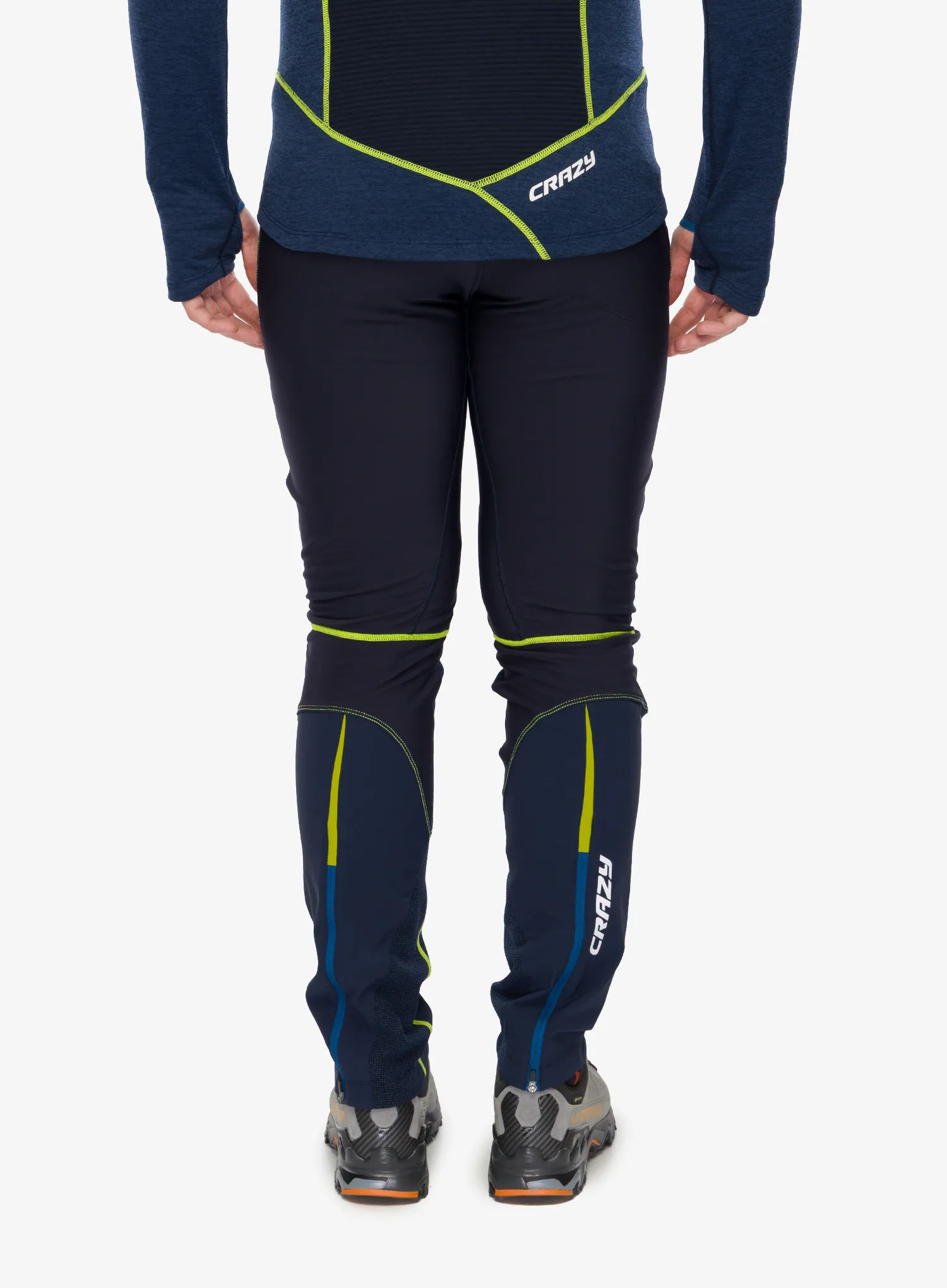 Softshellové nohavice Crazy Pant Flame - liken/liken