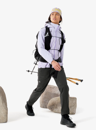 Dámske softshellové nohavice Arcteryx Gamma Pant - black/black