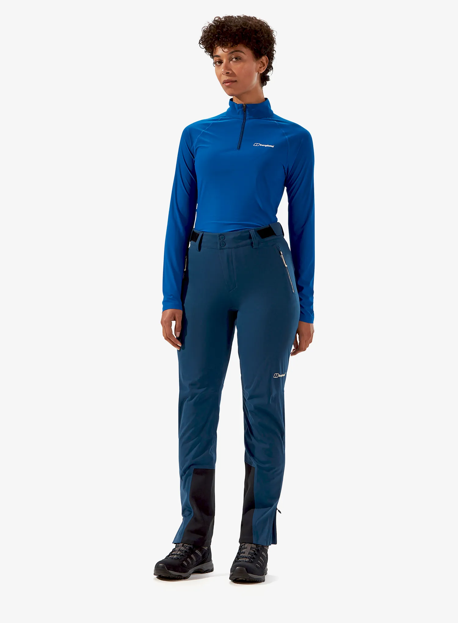 Dámske softshellové nohavice Berghaus Ridge-Roamer Softshell Pant - hale navy