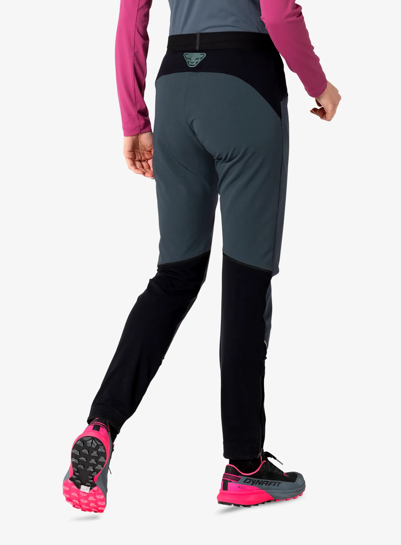 Dámske softshellové nohavice Dynafit Transalper Warm Pant - cinder