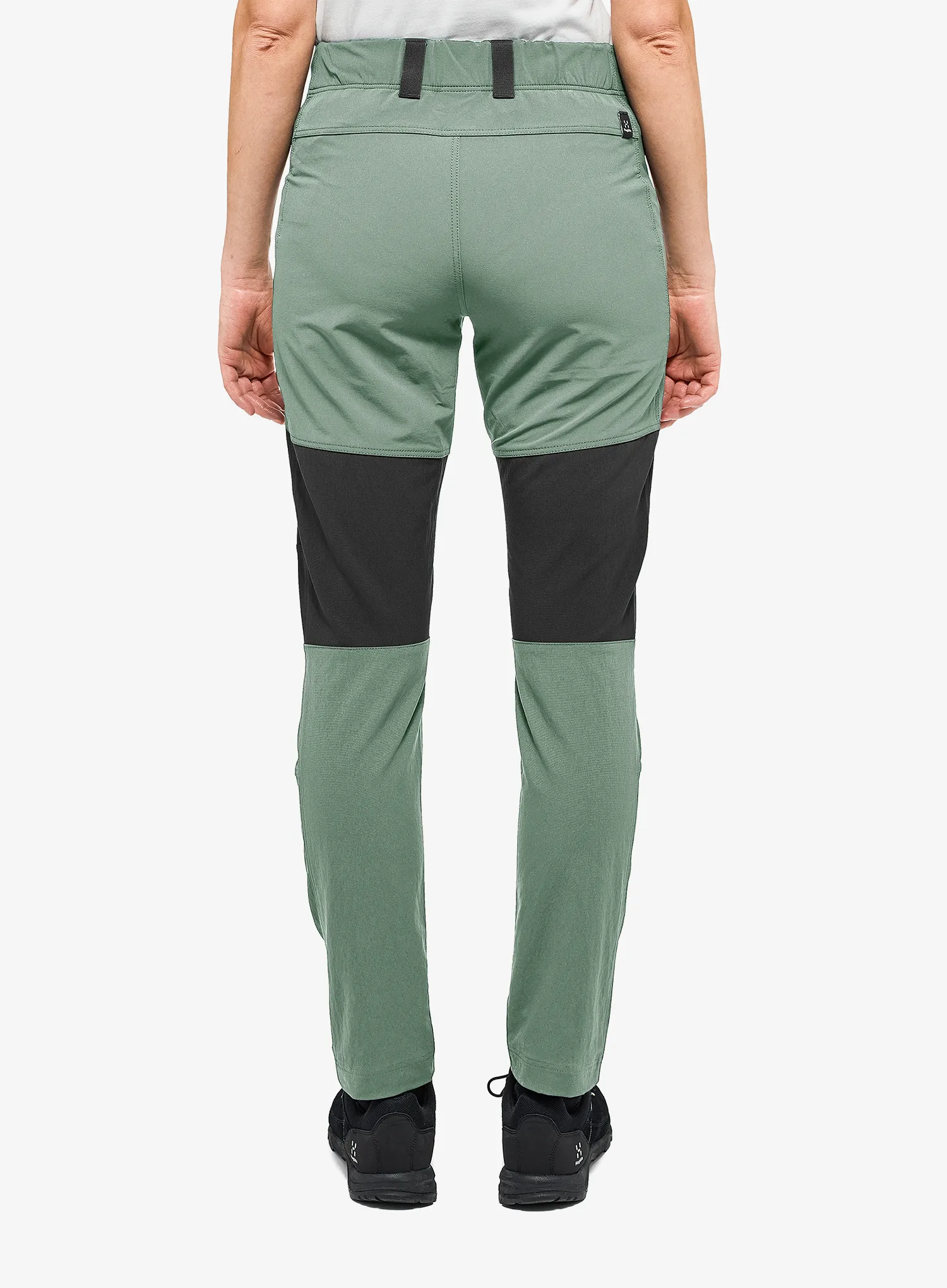 Dámske softshellové nohavice Haglofs Mid Slim Pant - fjell green/true black