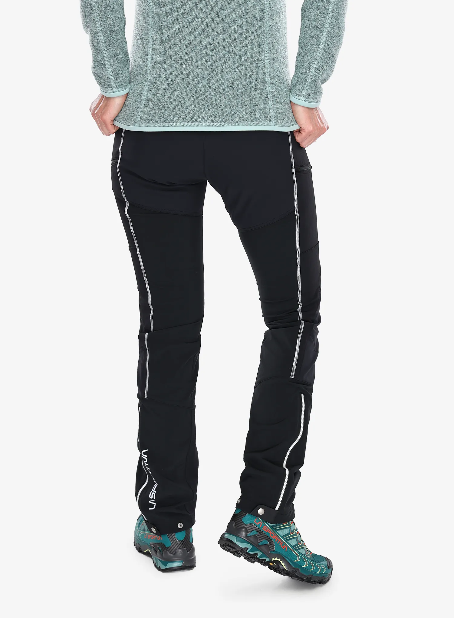 Dámske softshellové nohavice La Sportiva Zupo 2.0 Pant - black/black