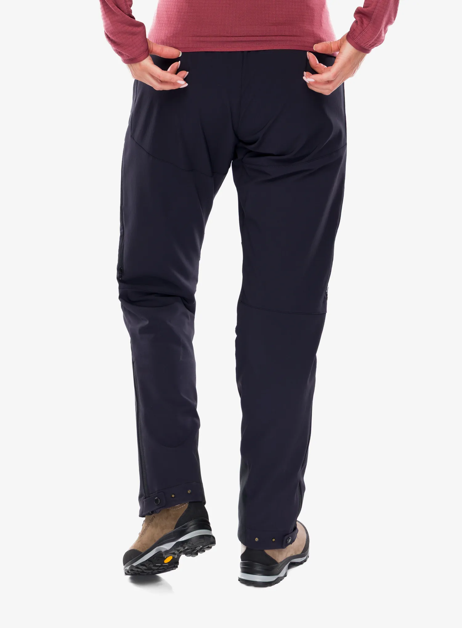 Dámske softshellové nohavice Mountain Equipment Mission Pant - blk