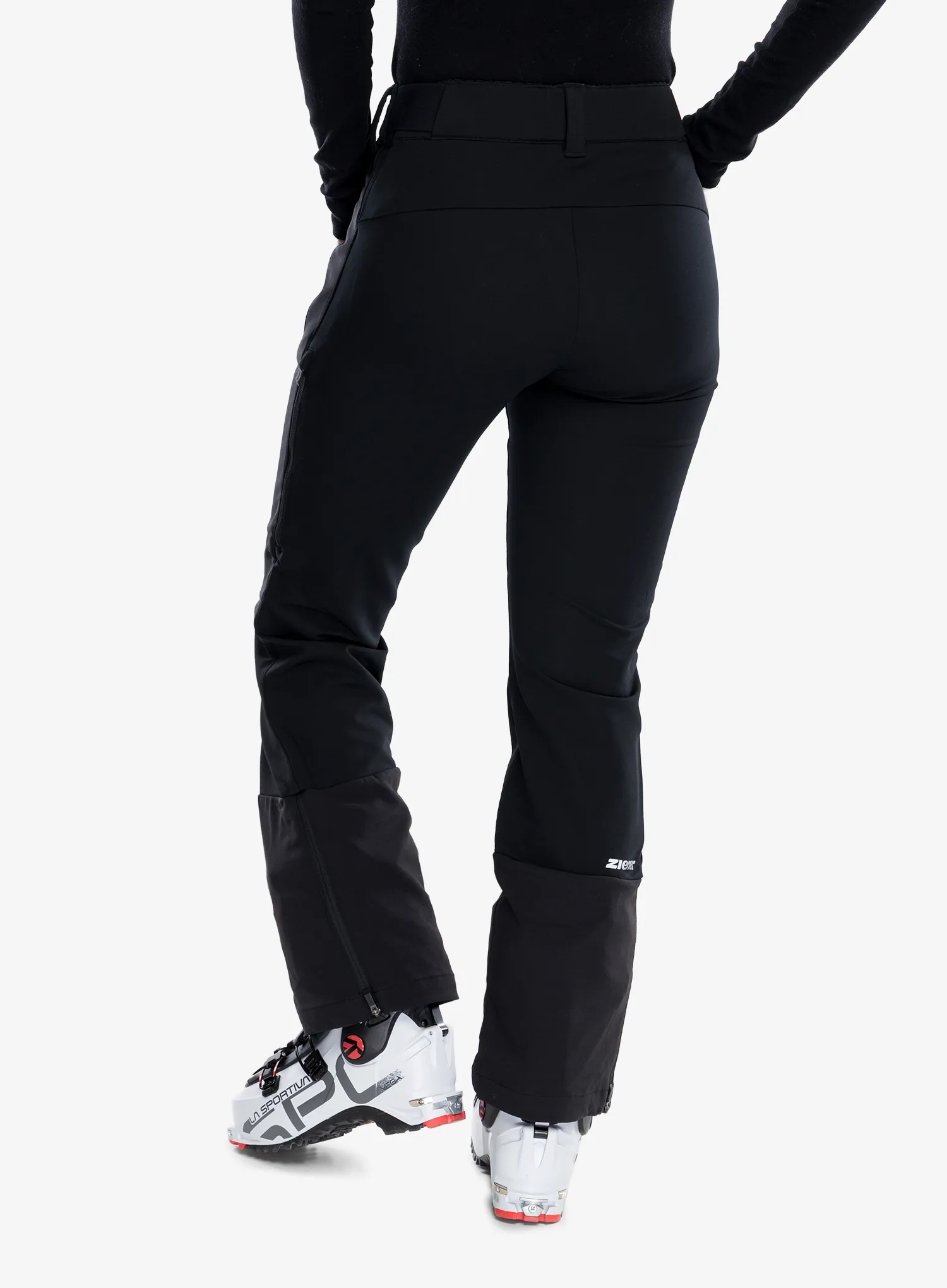 Dámske softshellové nohavice Ziener Nolane - black