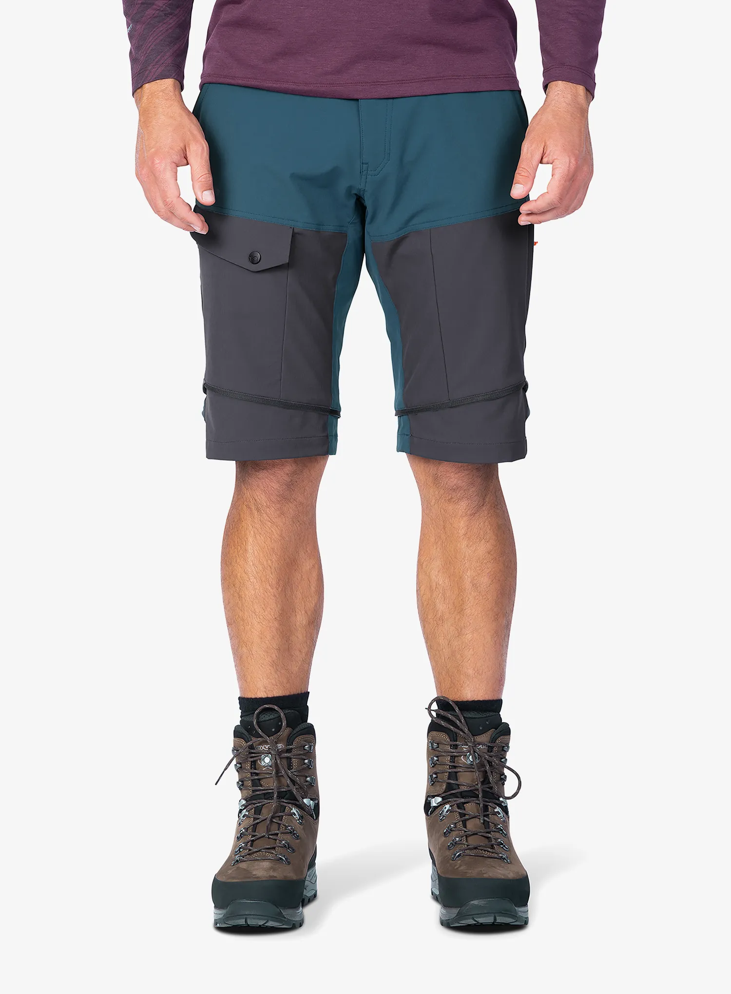 Softshellové nohavice Hannah Torg Z-Off - stratified sea/anthracite